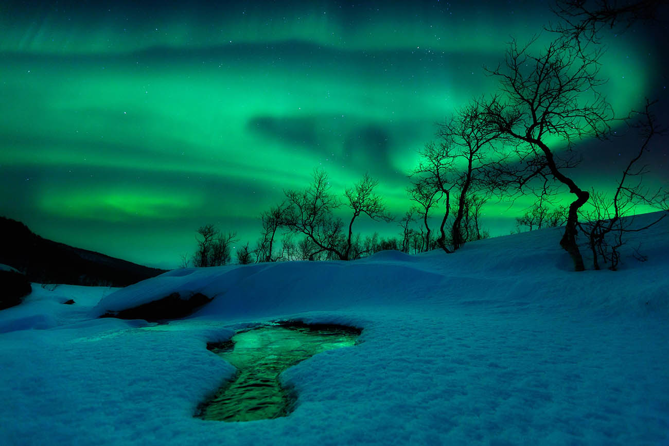 arild heitmann northern lights sky
