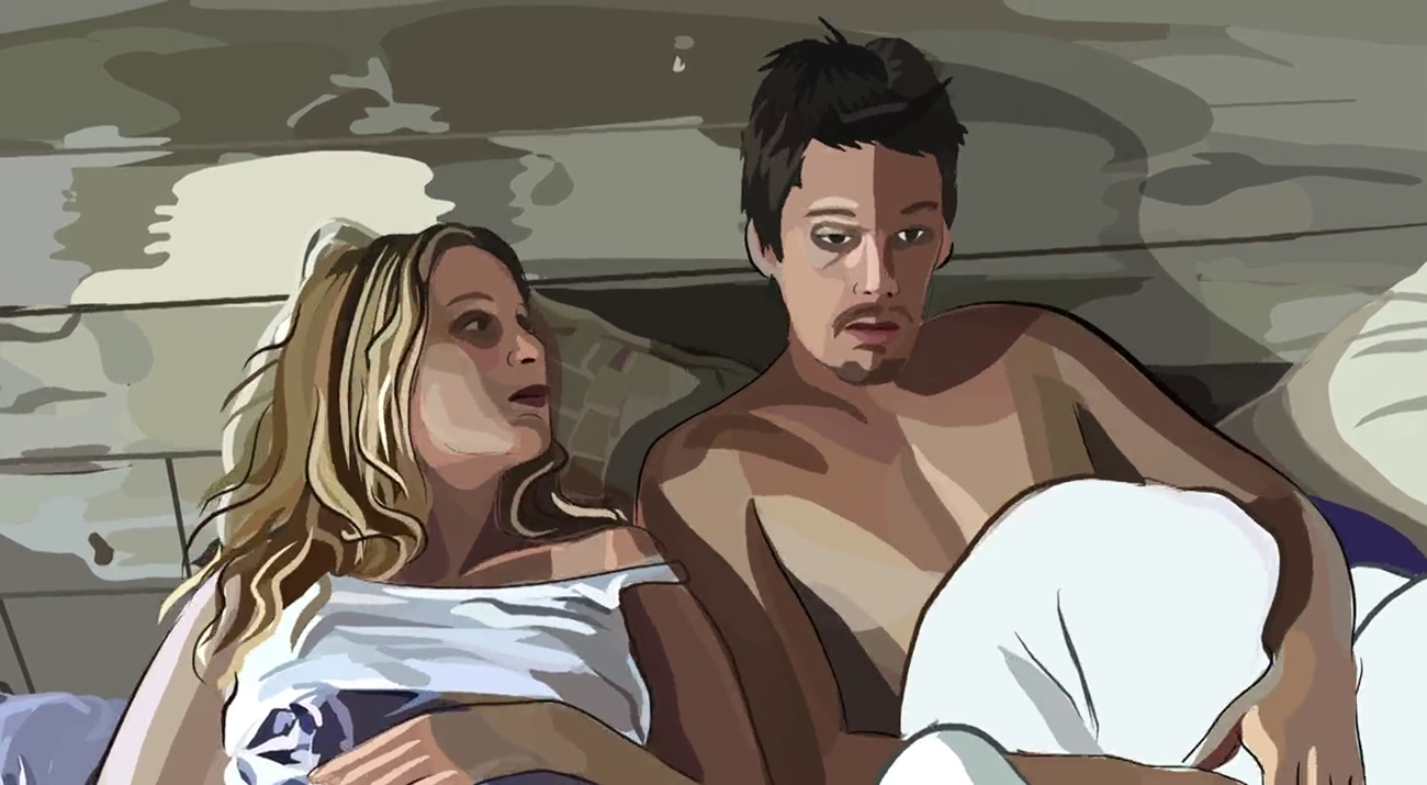 waking life animation richard linklater 