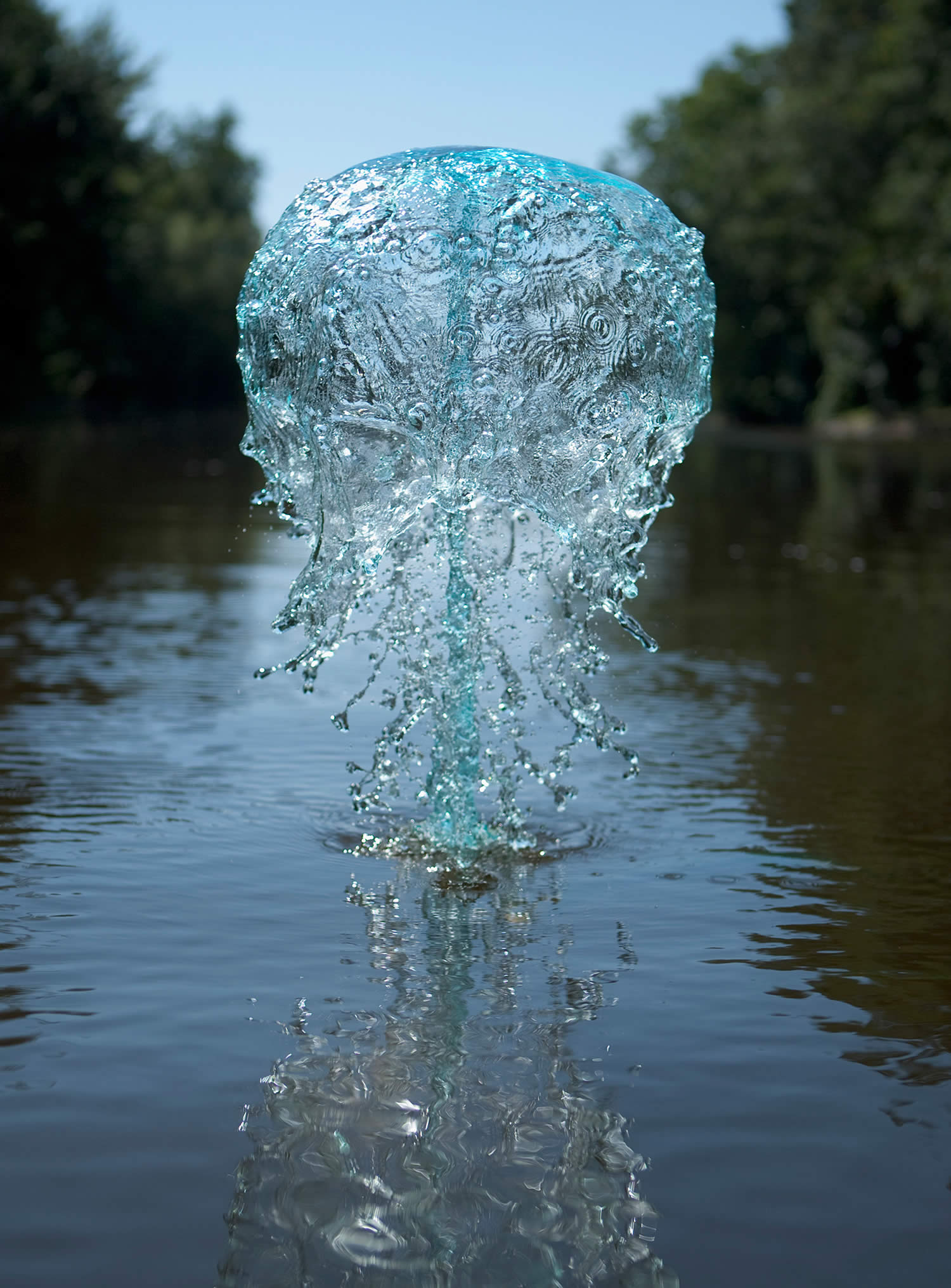 clear water splash, Jack Long Liquid Art Photography 