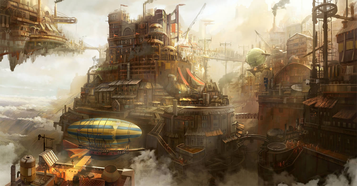 steampunk concept by tyler edlin