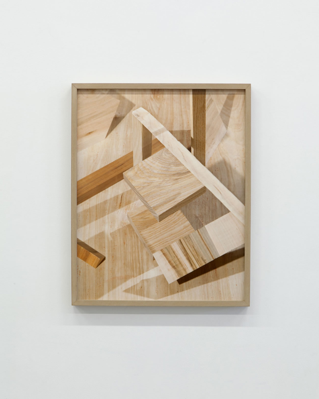 wood framed illusion by by zachary norman