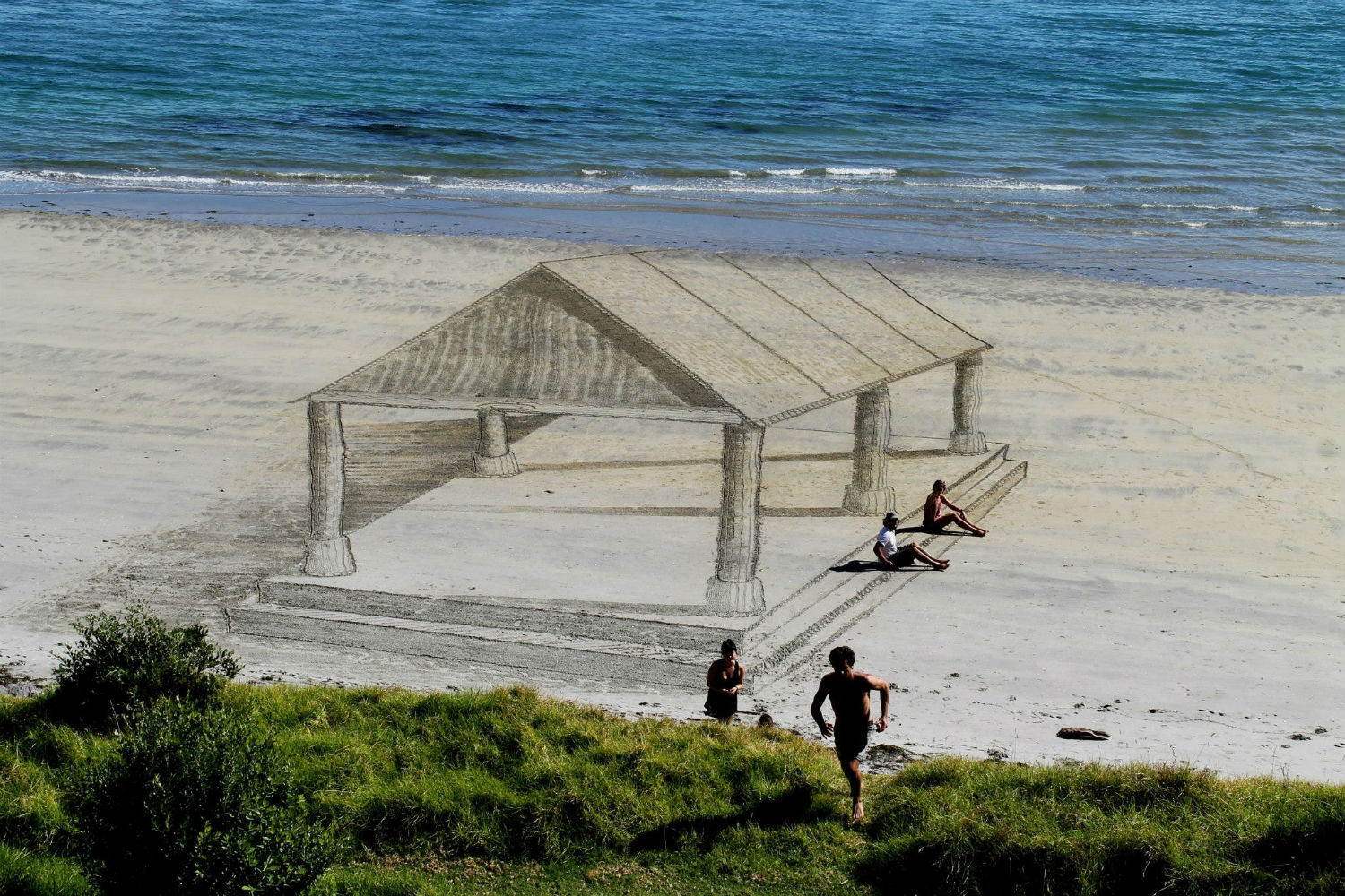 jamie harkins nz beach art