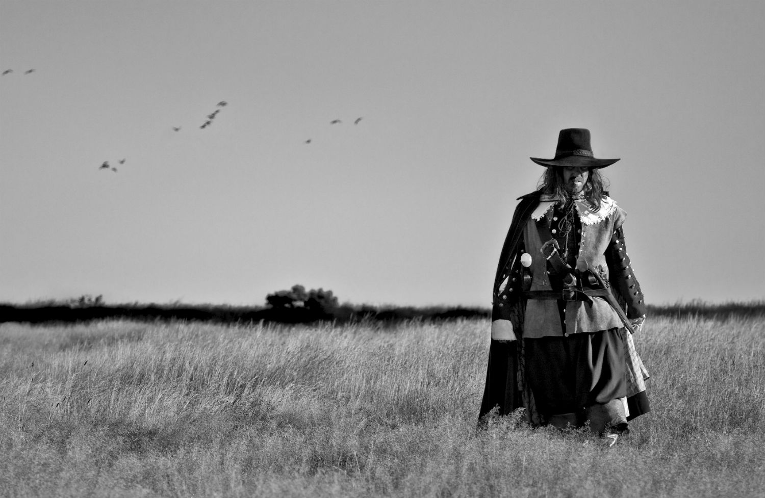 a field in england black and white english