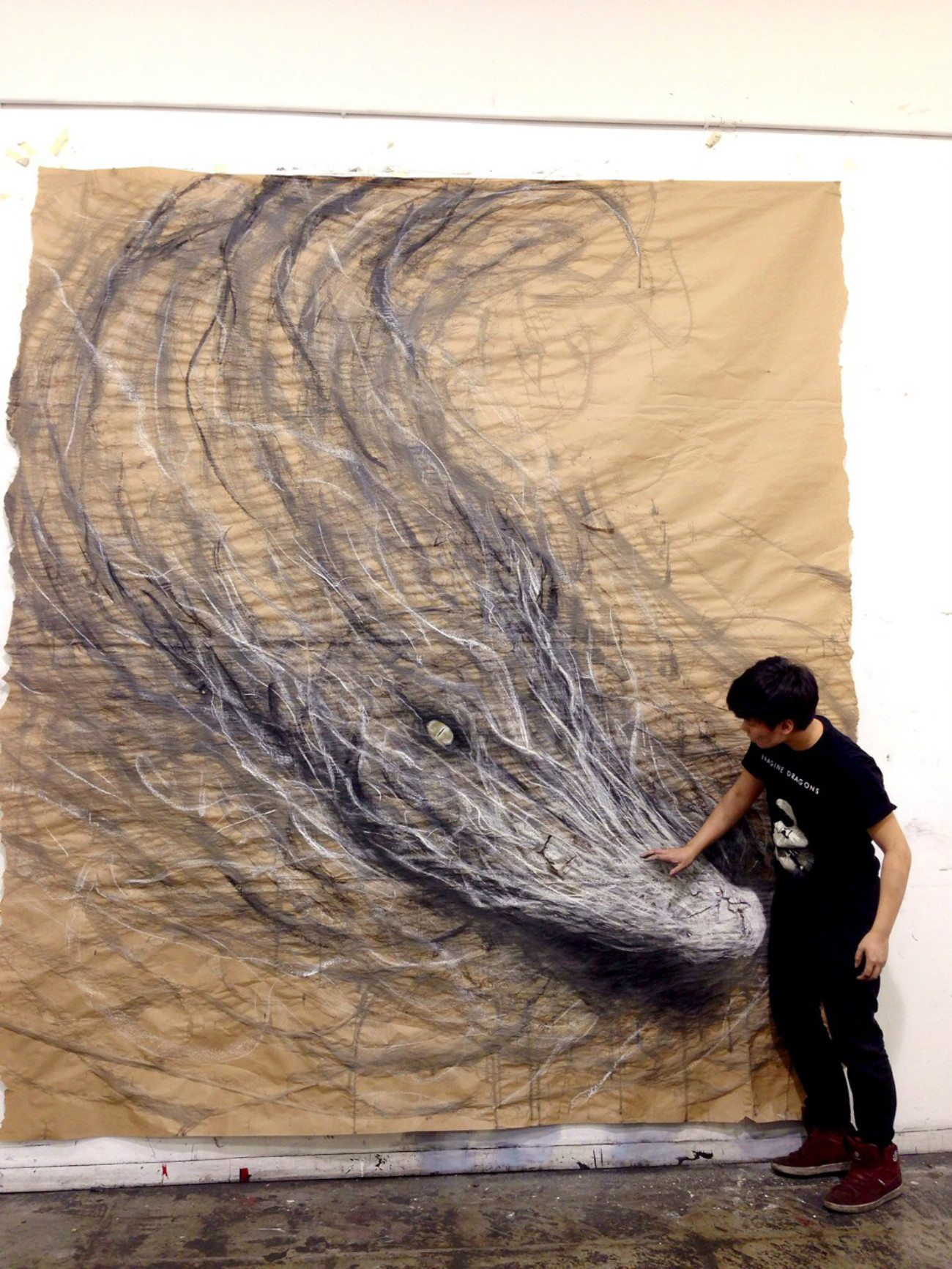 fiona tang dragon drawing 3D