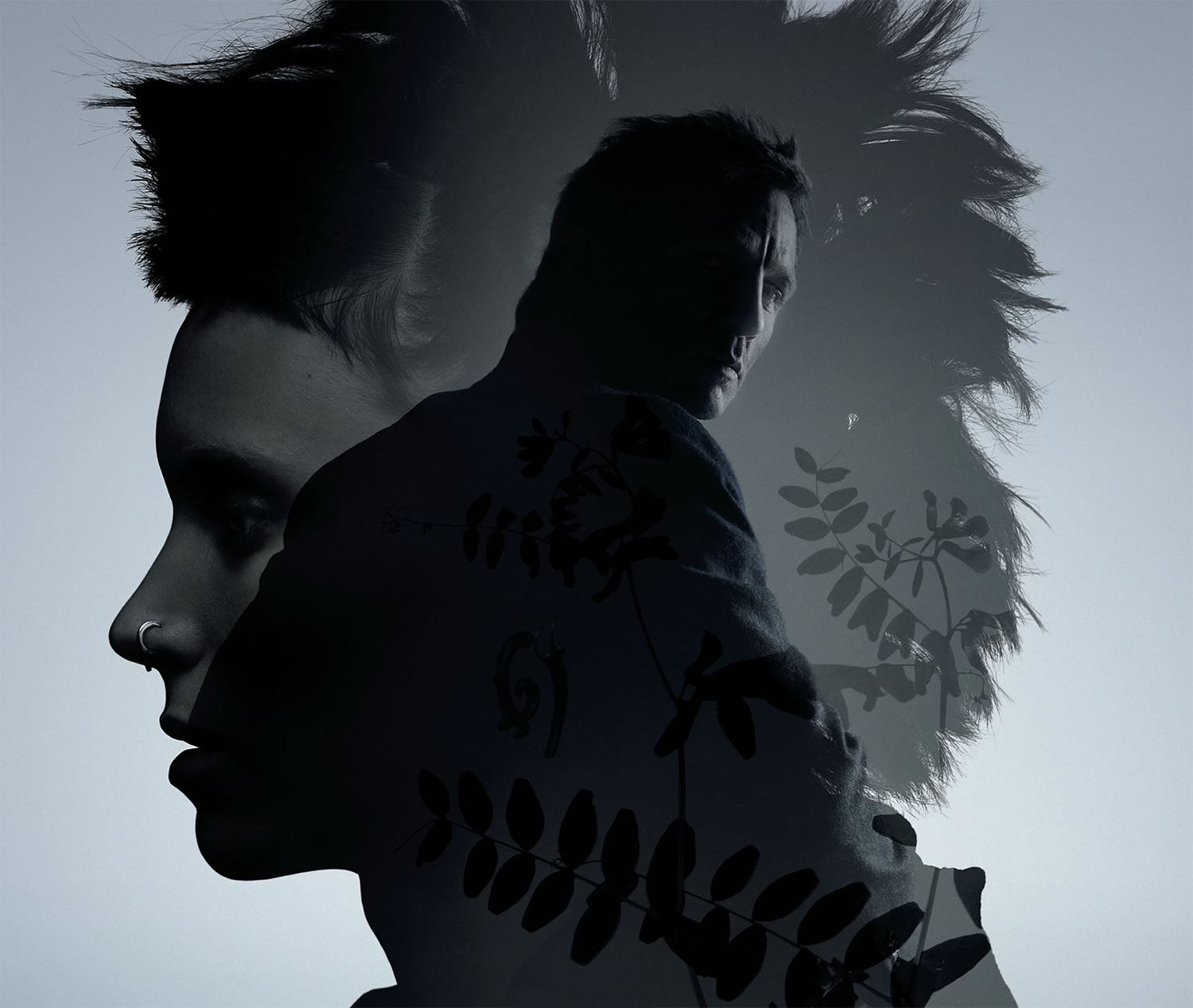 the girl with the dragon tattoo dark poster