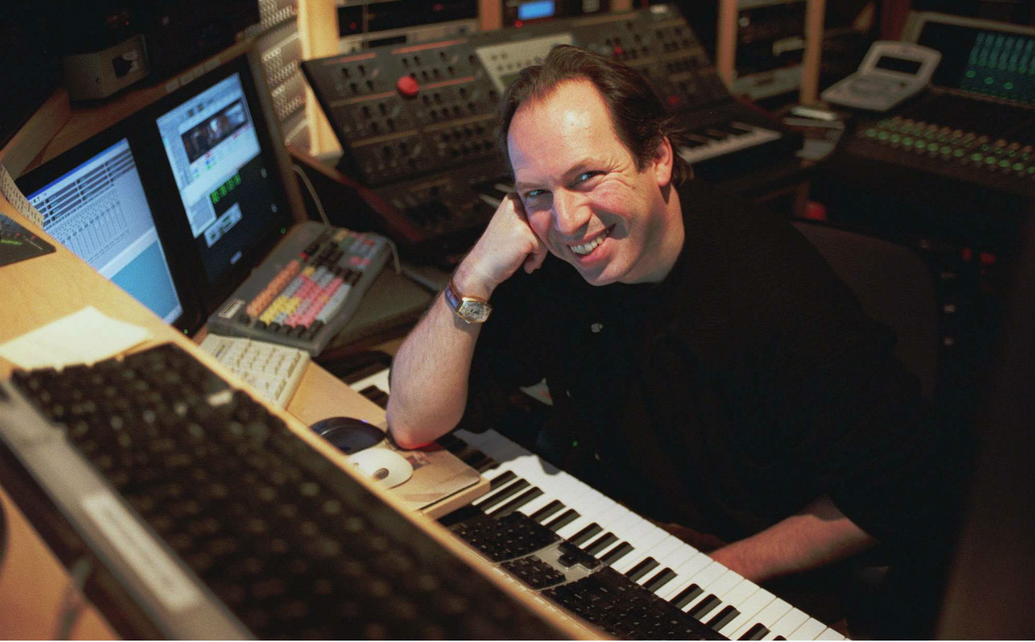 hans zimmer keyboard portrait 