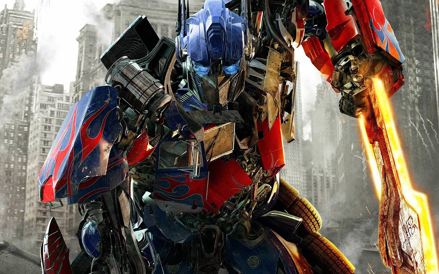 optimus prime, from transformers movie