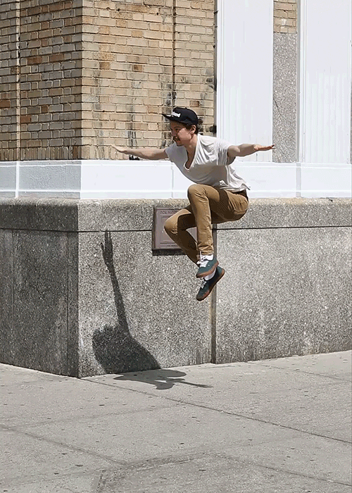flying man animated gif by romain laurent