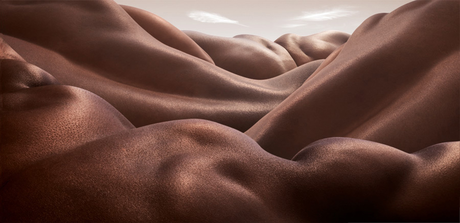 Desert of Backs by Carl Warner