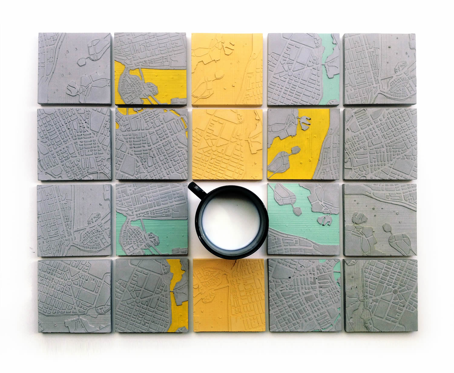 "The Concrete Cities Coasters" by A Future Perfect.