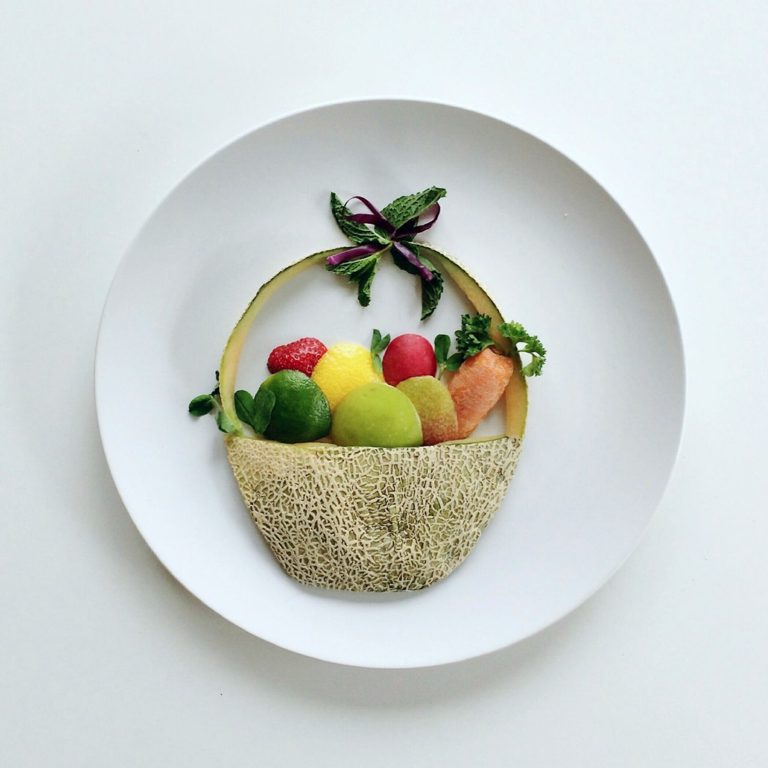 lauren purnell culinary art fruit basket