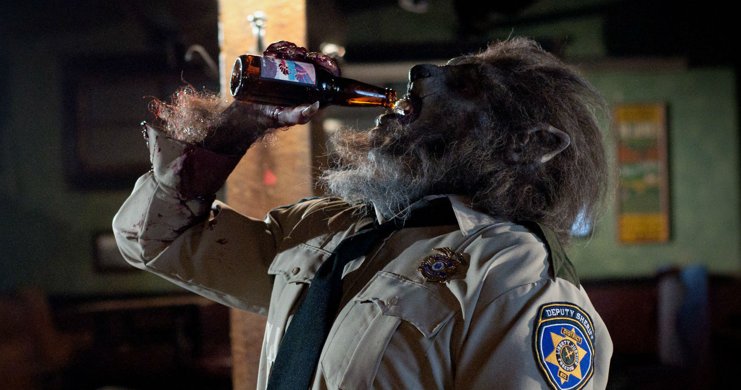 wolf cop horror beer