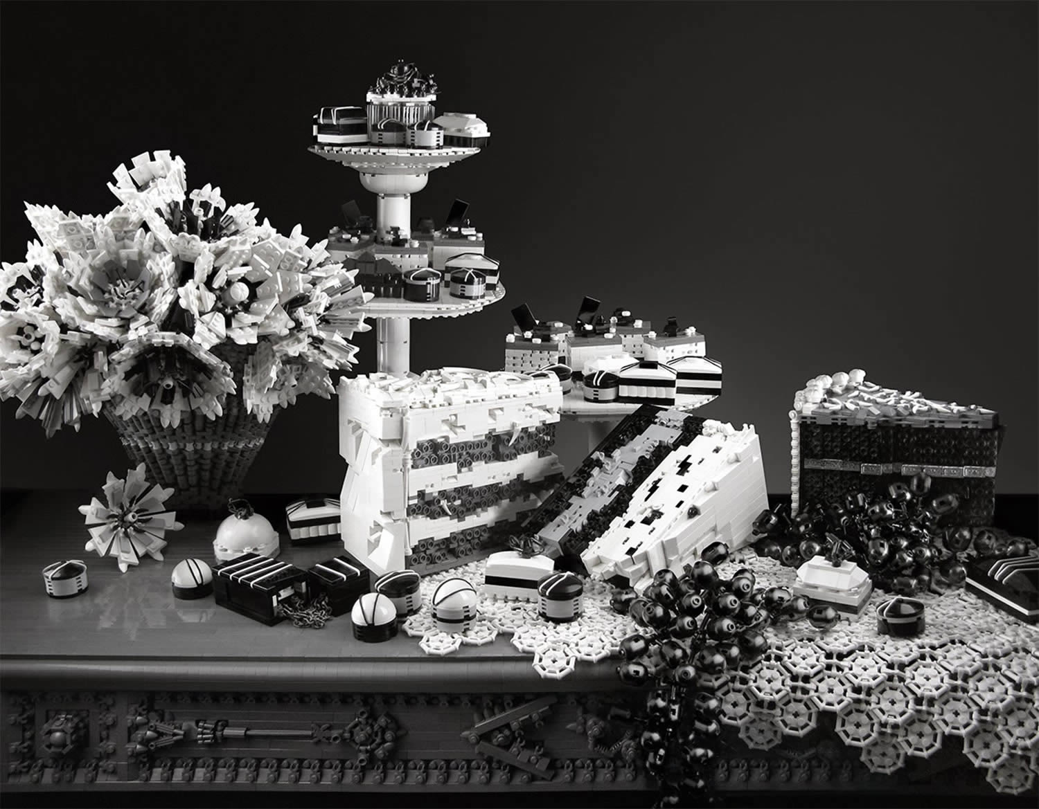 sickening sweet, lego of cakes by mike doyle