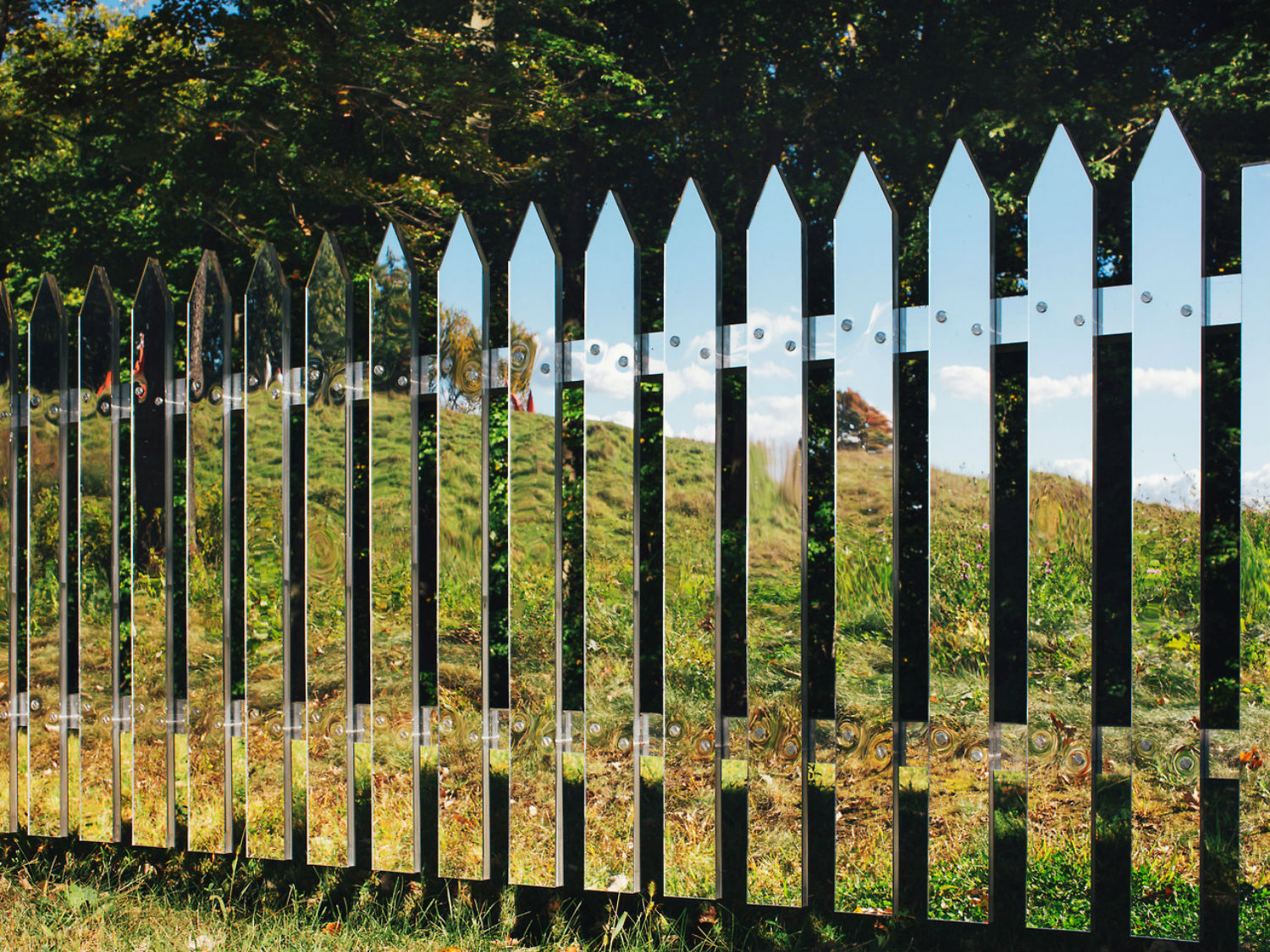 mirrors illusion fence alyson shotz