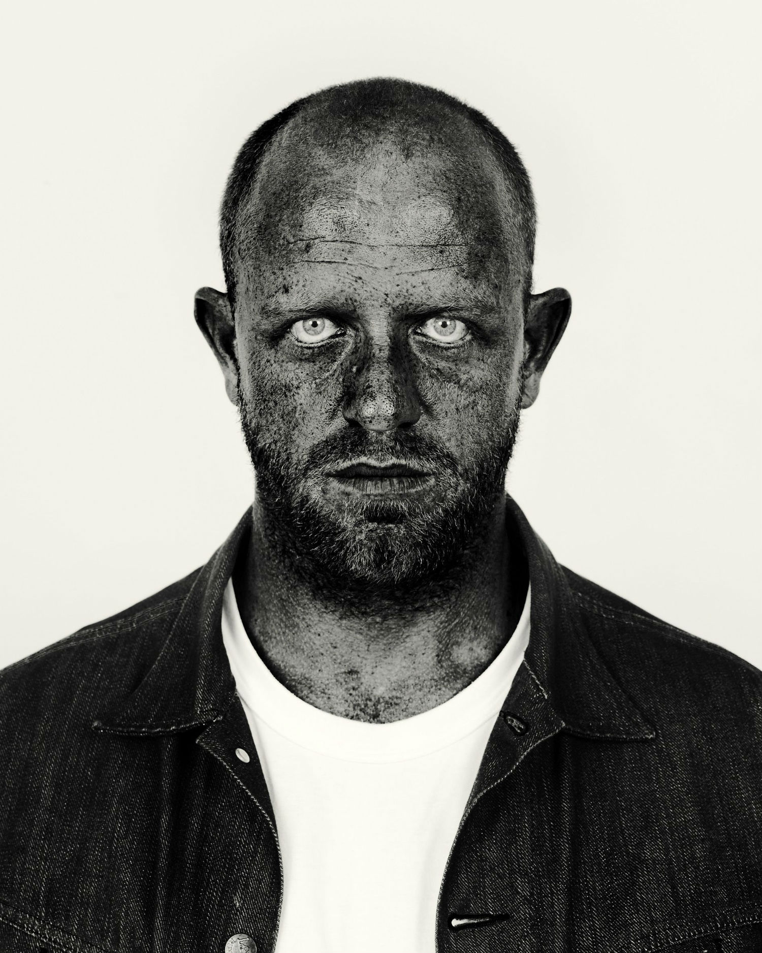 pieter hugo self portrait black white