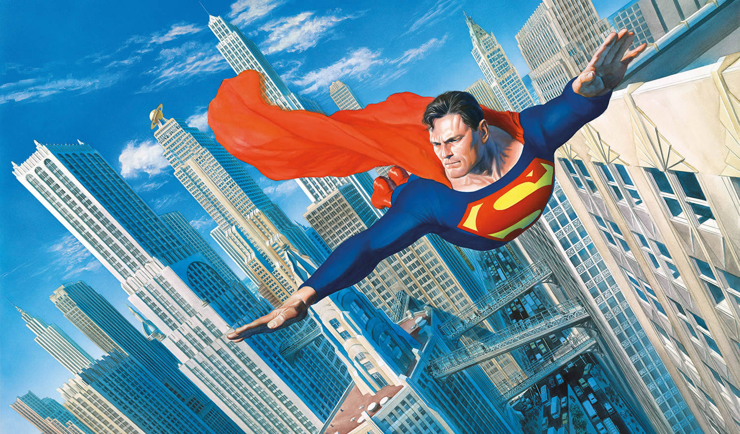 Look! Up in the Sky! Superman by alex ross