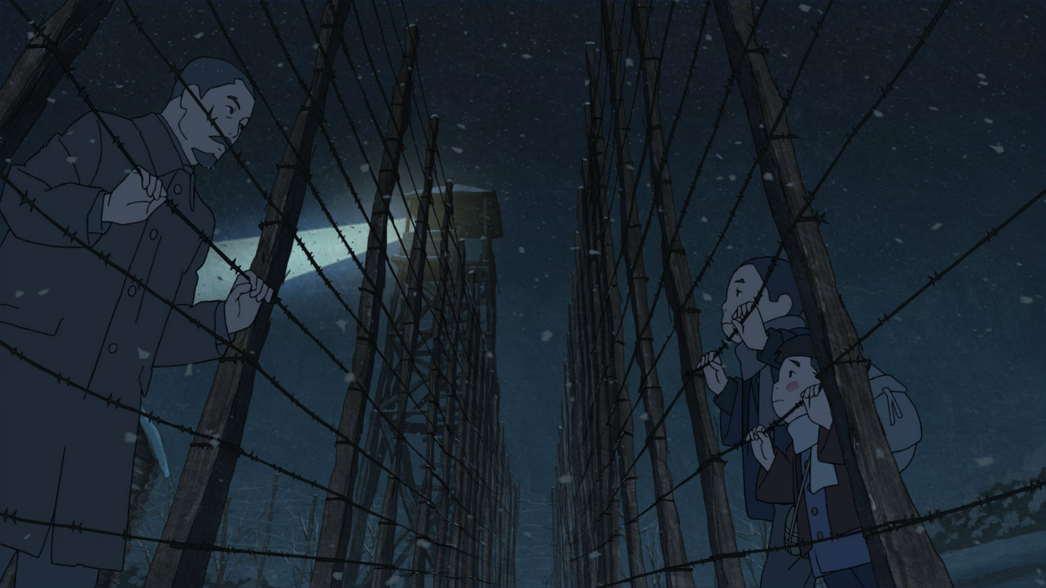 giovanni's island anime prison wire night