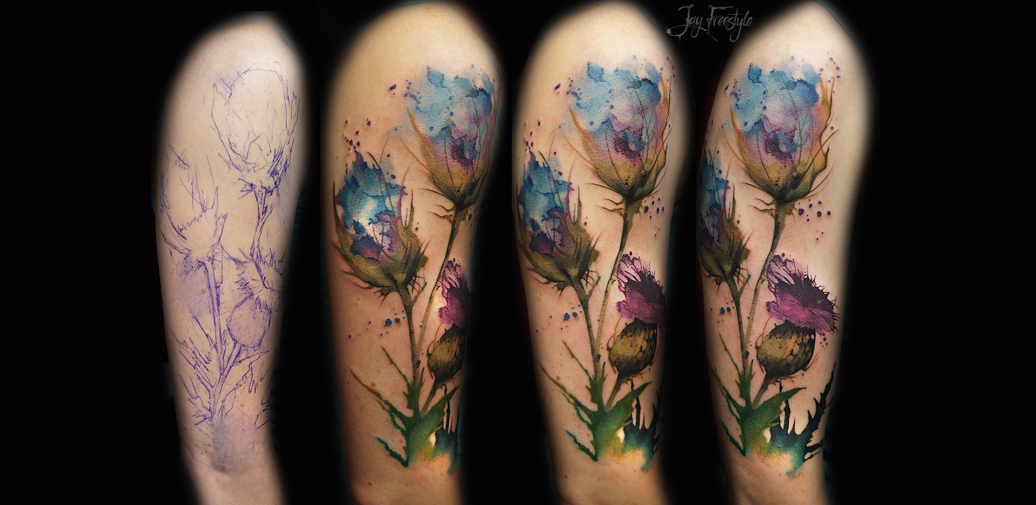 New Watercolor Tattooers of 2014 Scene360