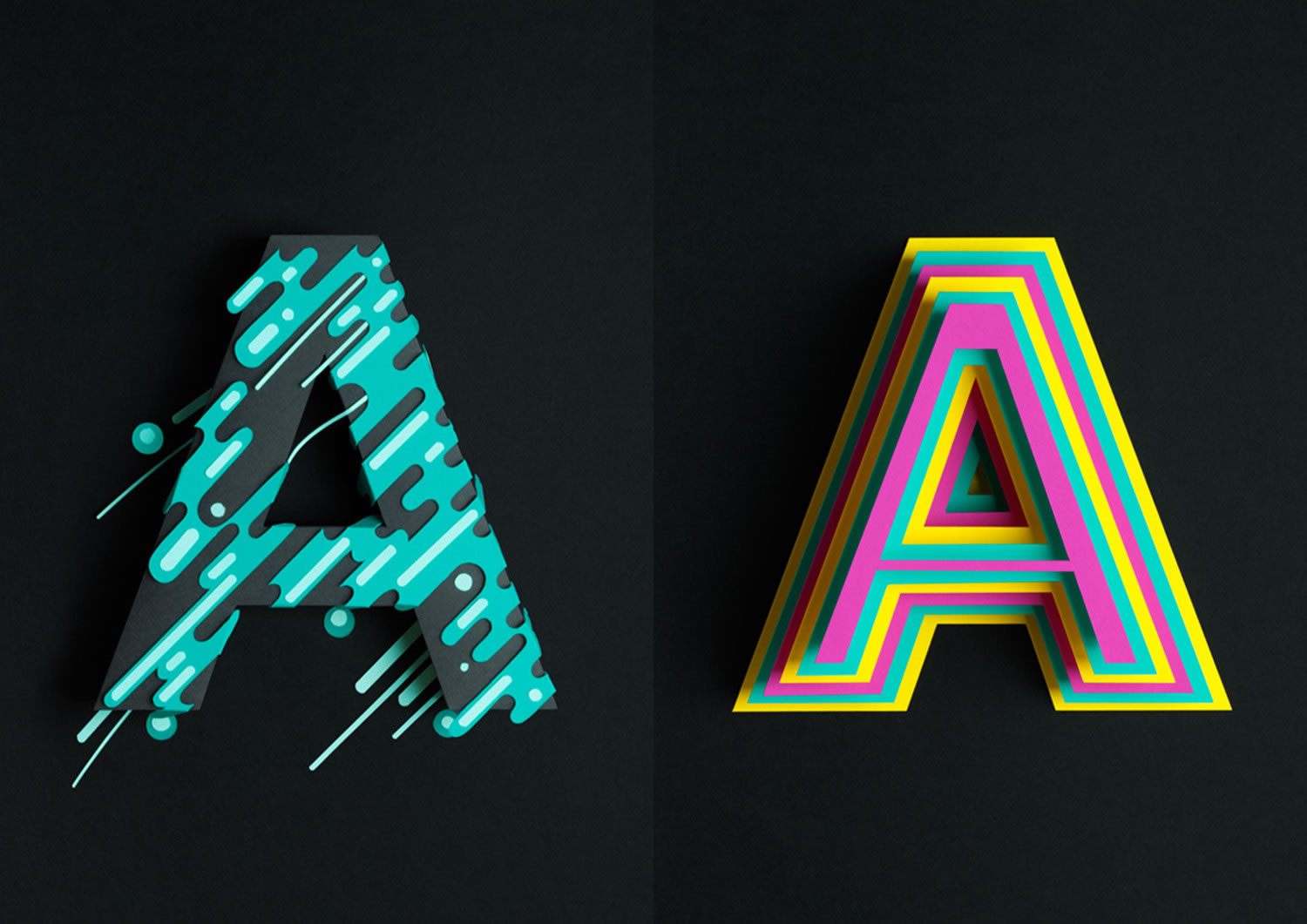 letter a by lobulo
