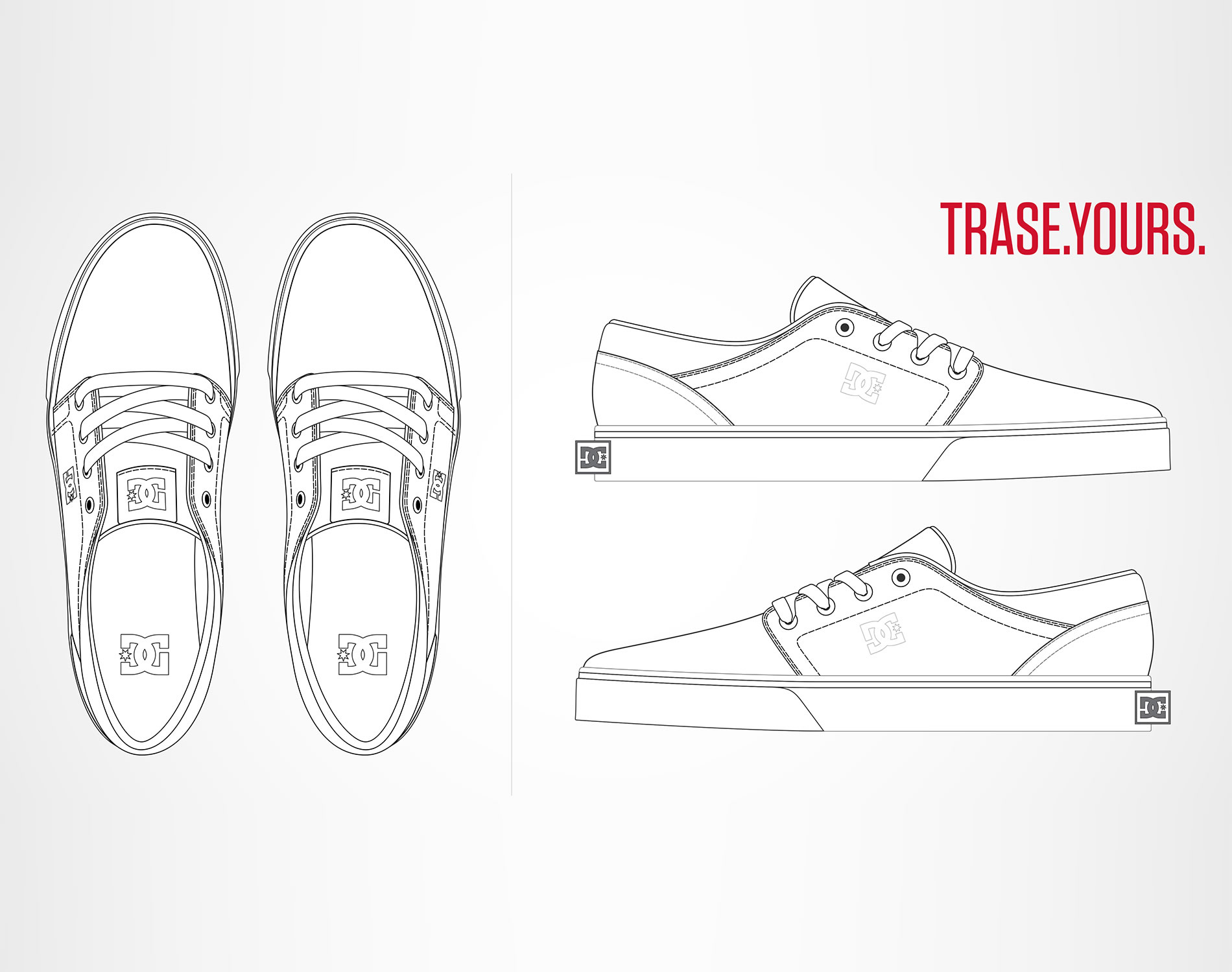 Design the Trase Shoe for DC Shoes Scene360