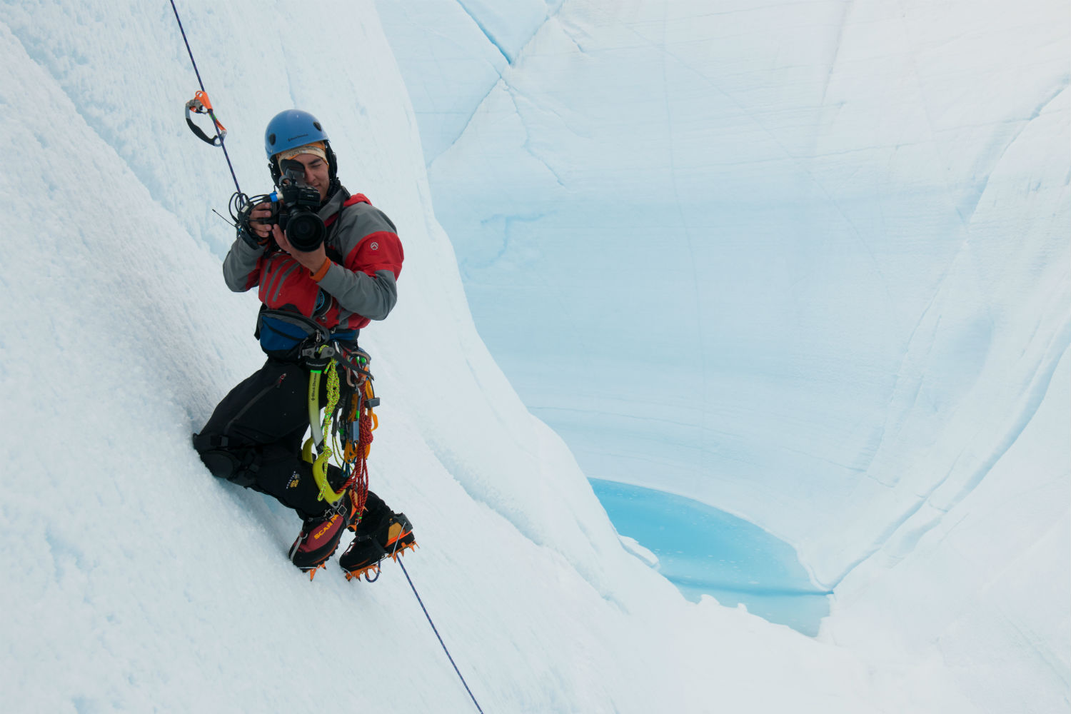 chasing ice glacier documentary still