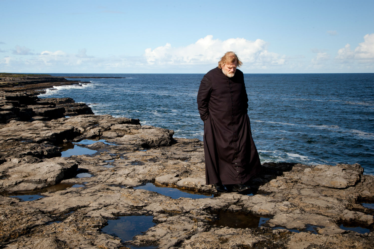 brendan gleeson calvary coast sea priest