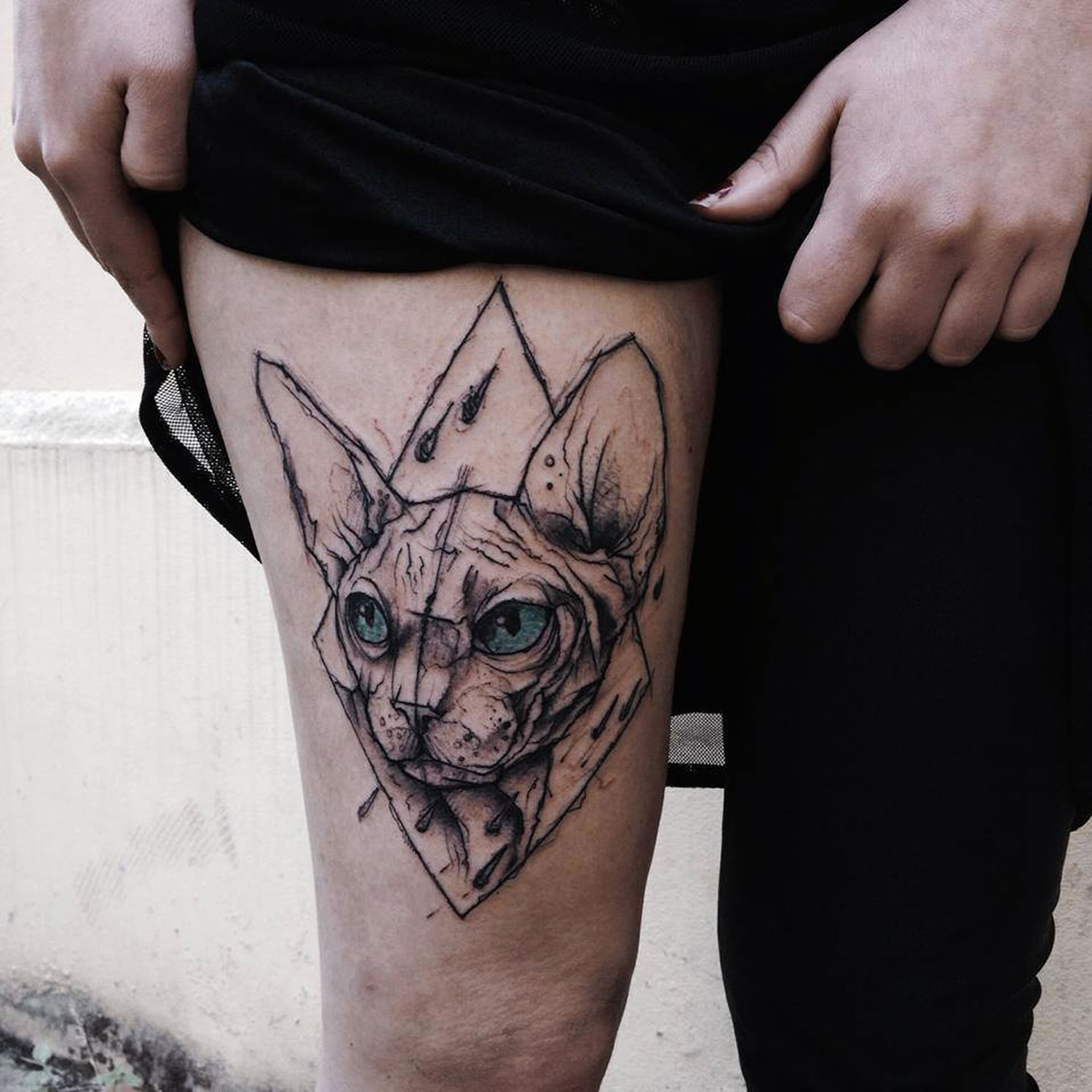 Cattoos 14 Seriously Impressive Cat Tattoos  The Catington Post