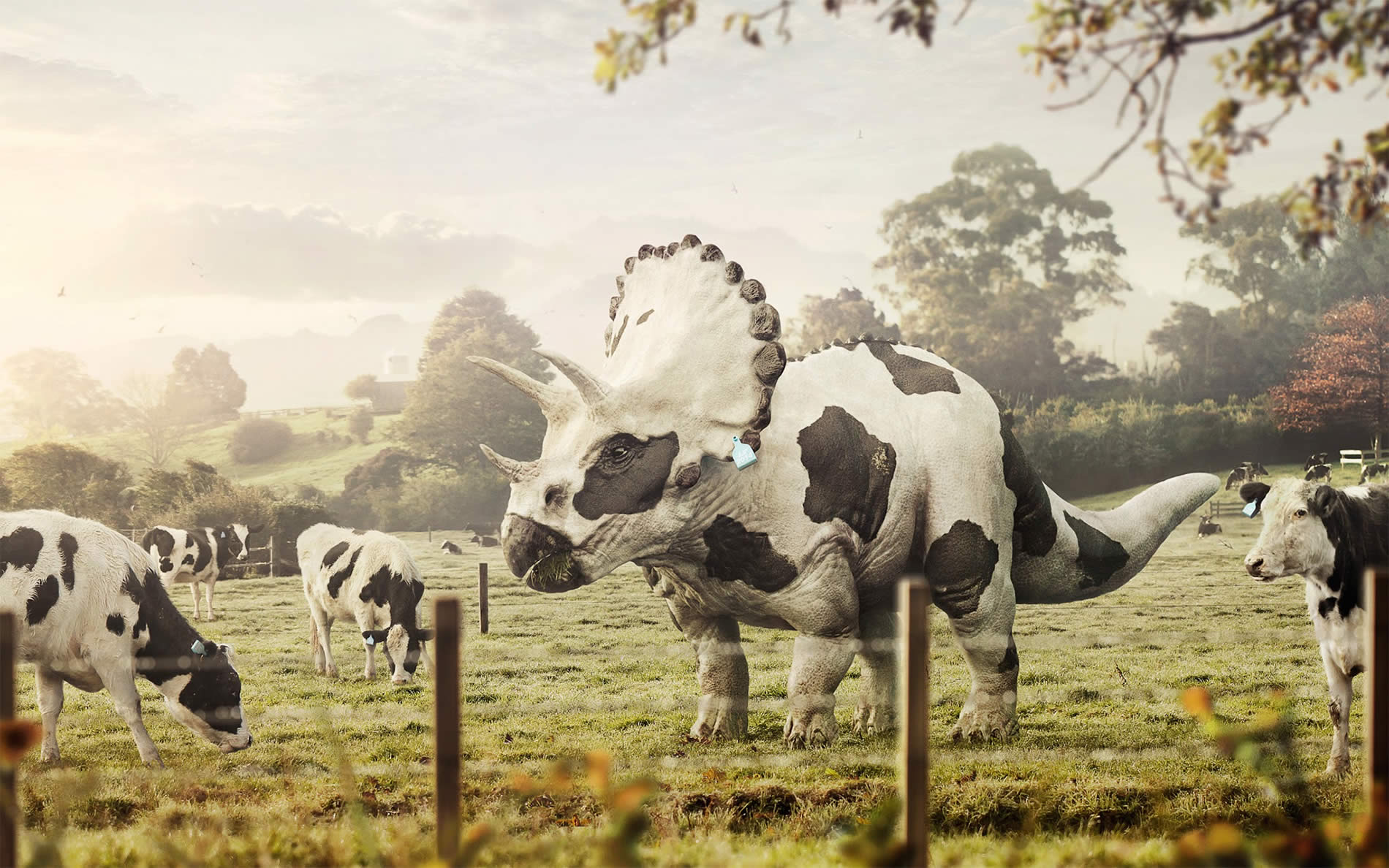 the cow triceratops by lightfarm studios