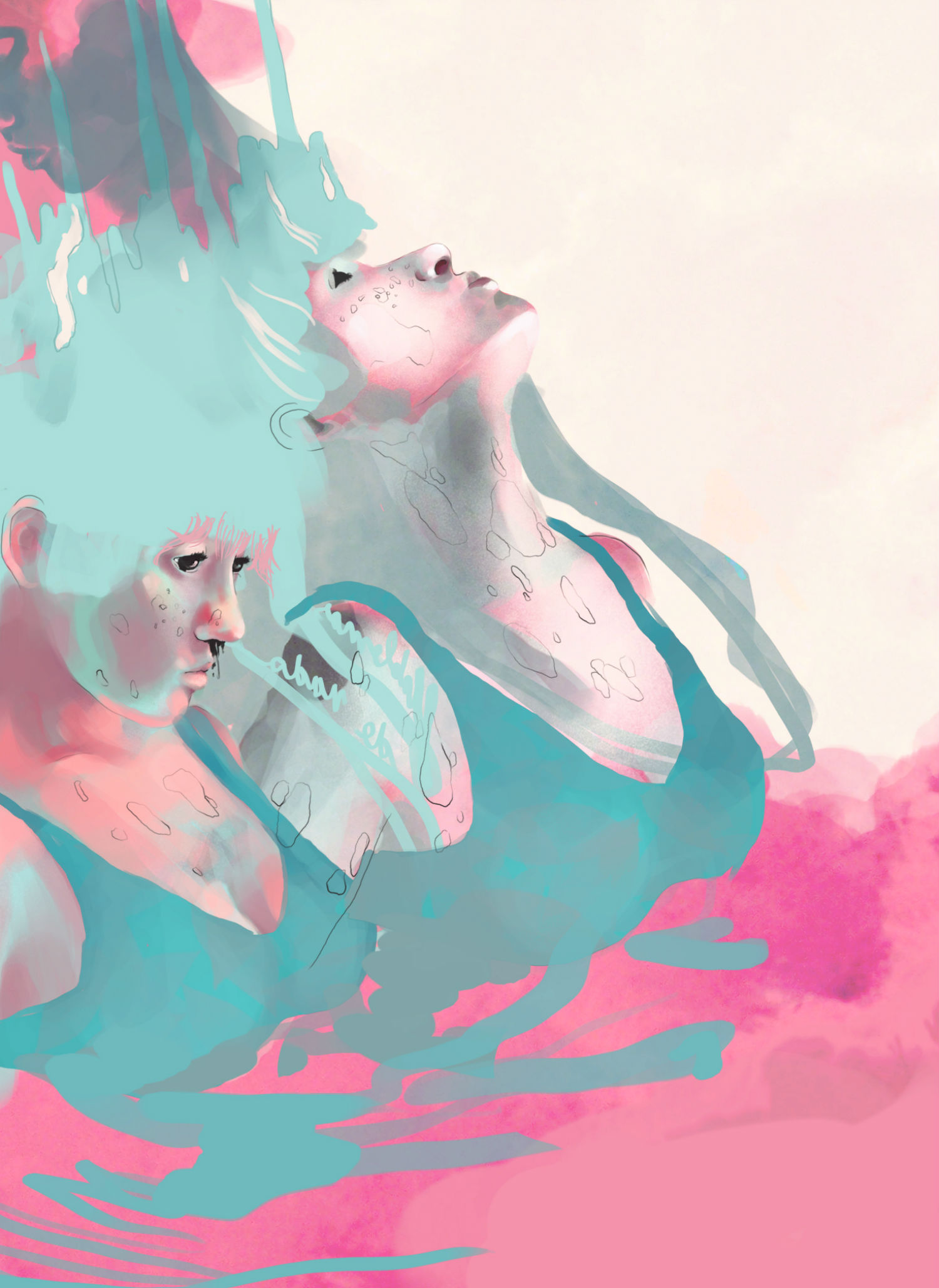 Carolina Rodriguez Fuenmayor illustration surreal colour dreamy