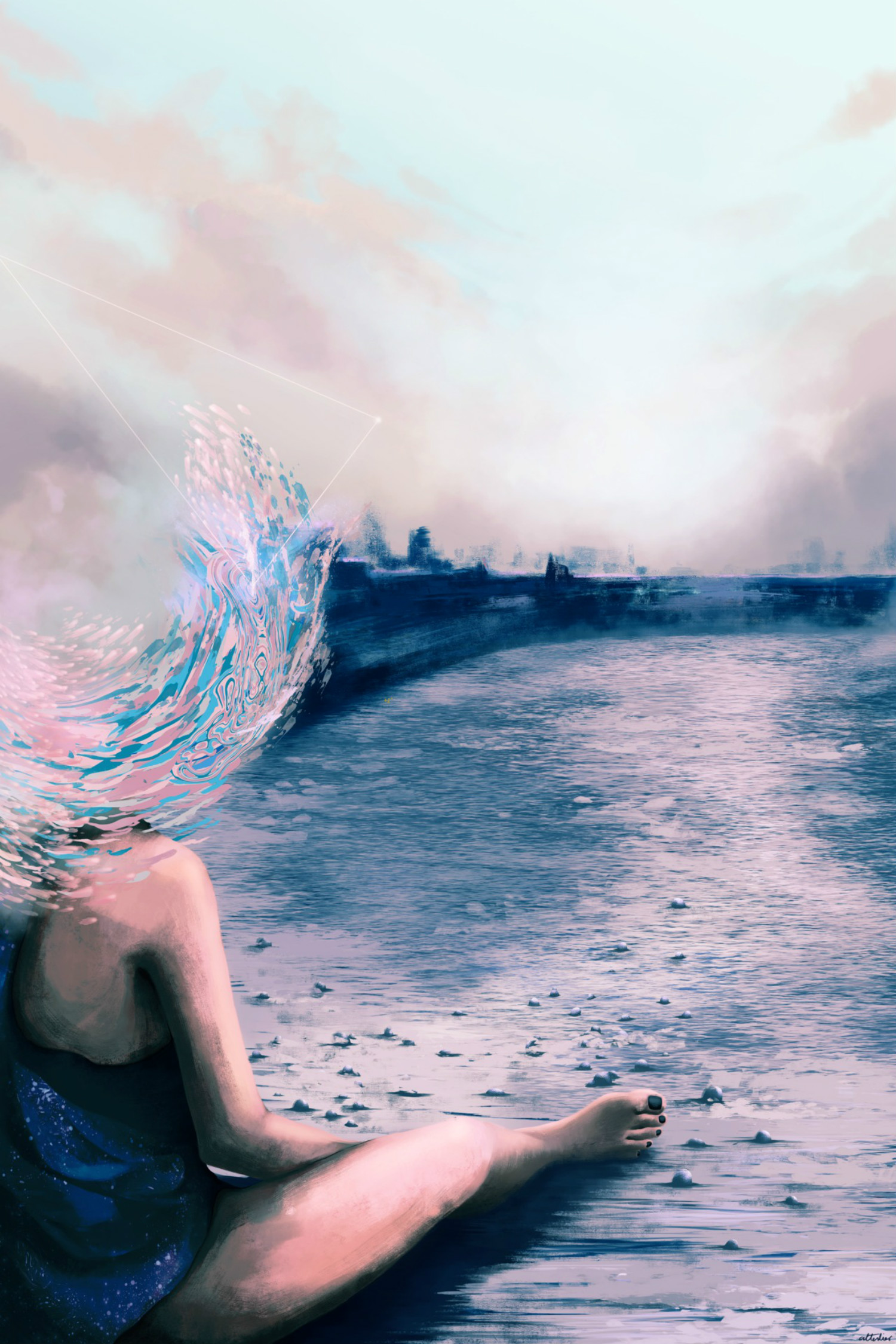 Carolina Rodriguez Fuenmayor illustration surreal colour dreamy