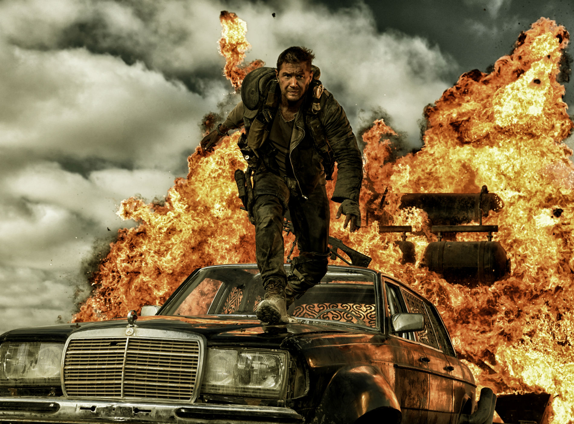 mad max fury road tom hardy explosion car