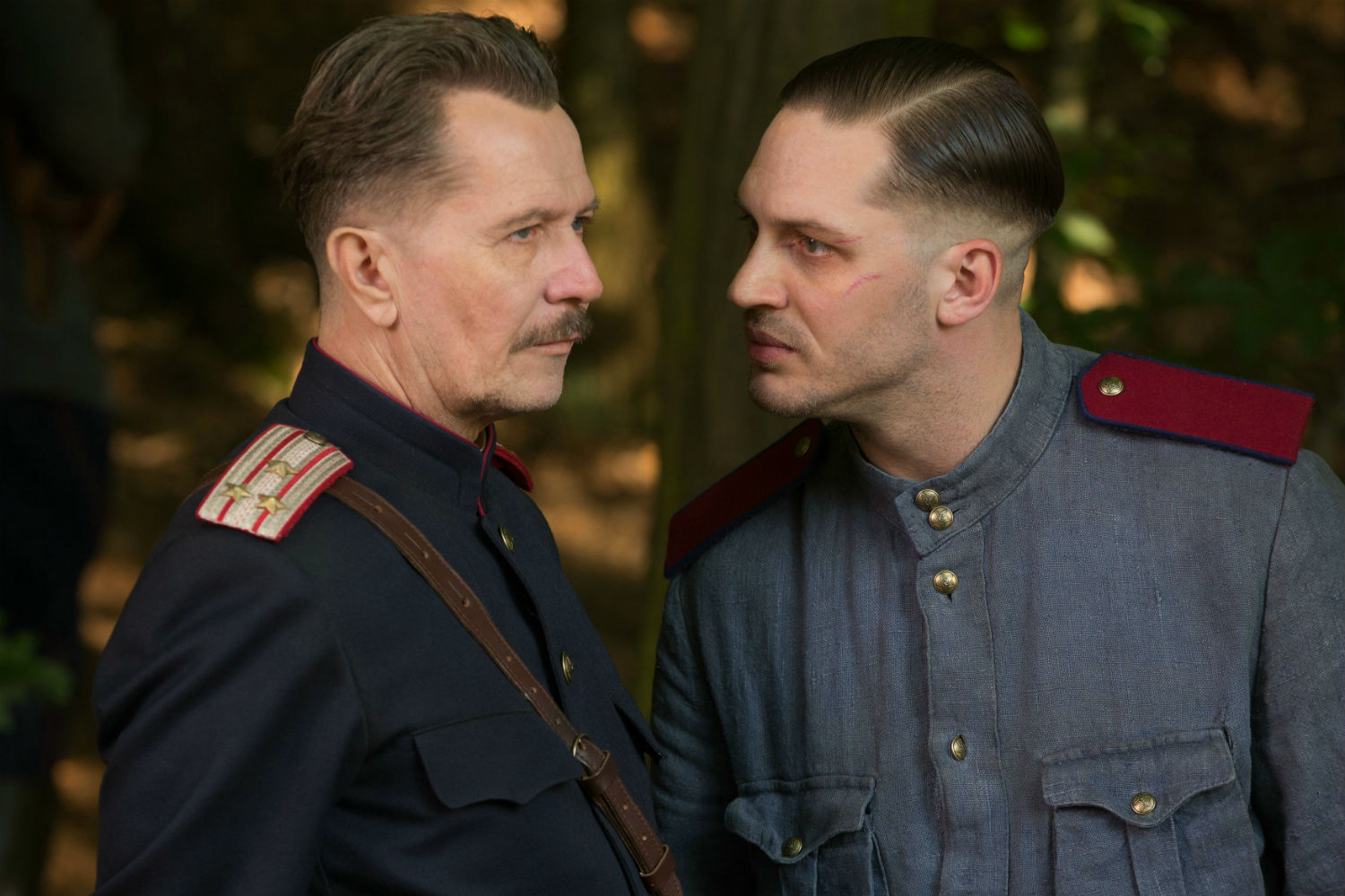 tom hardy gary oldman soviet uniform child 44