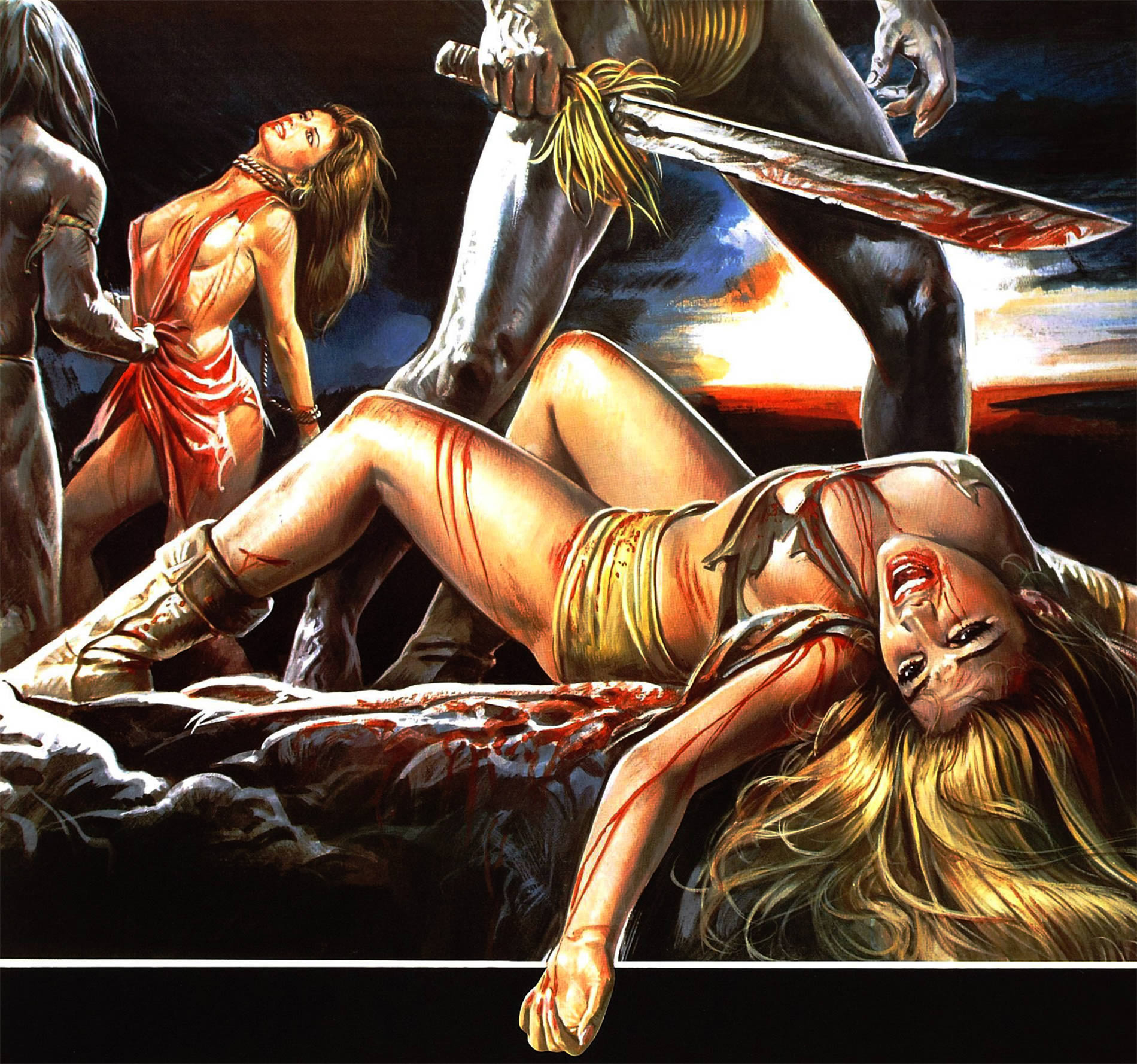 movie poster of cannibal ferox