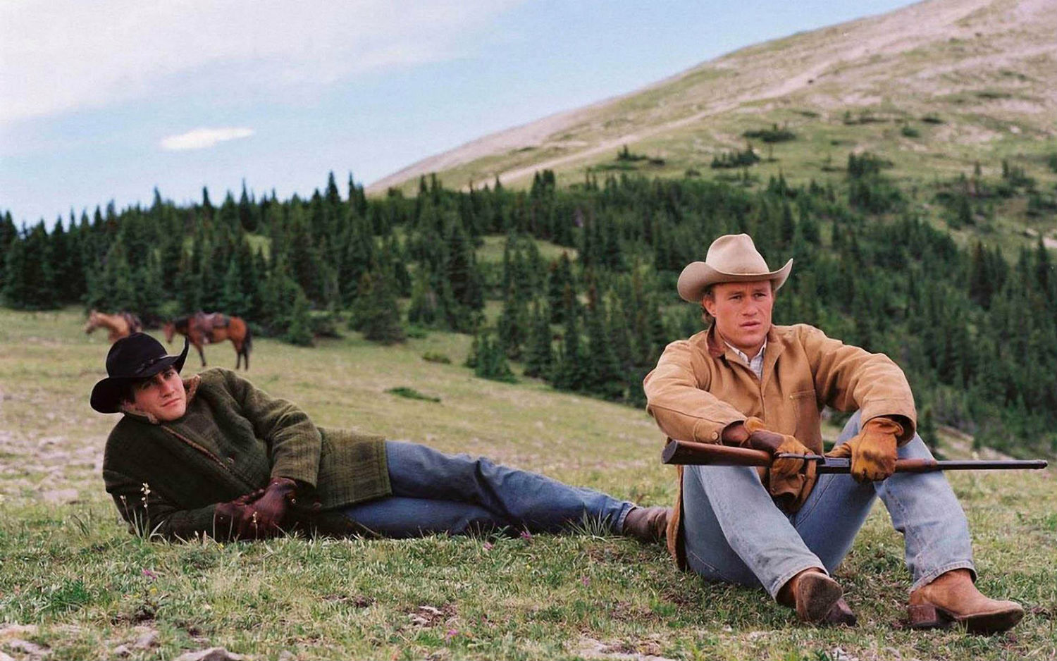 heath ledger wyoming mountains brokeback mountain 