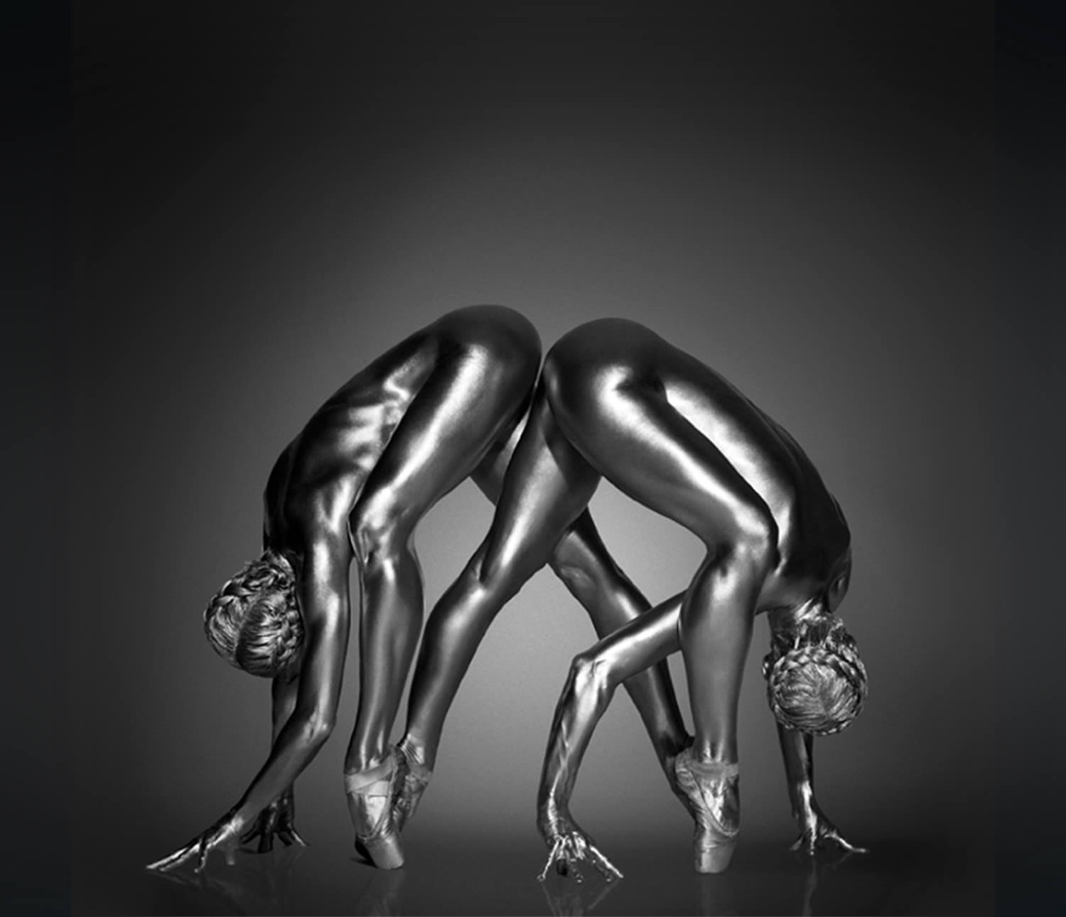 two silver models from argentum photo series, silver