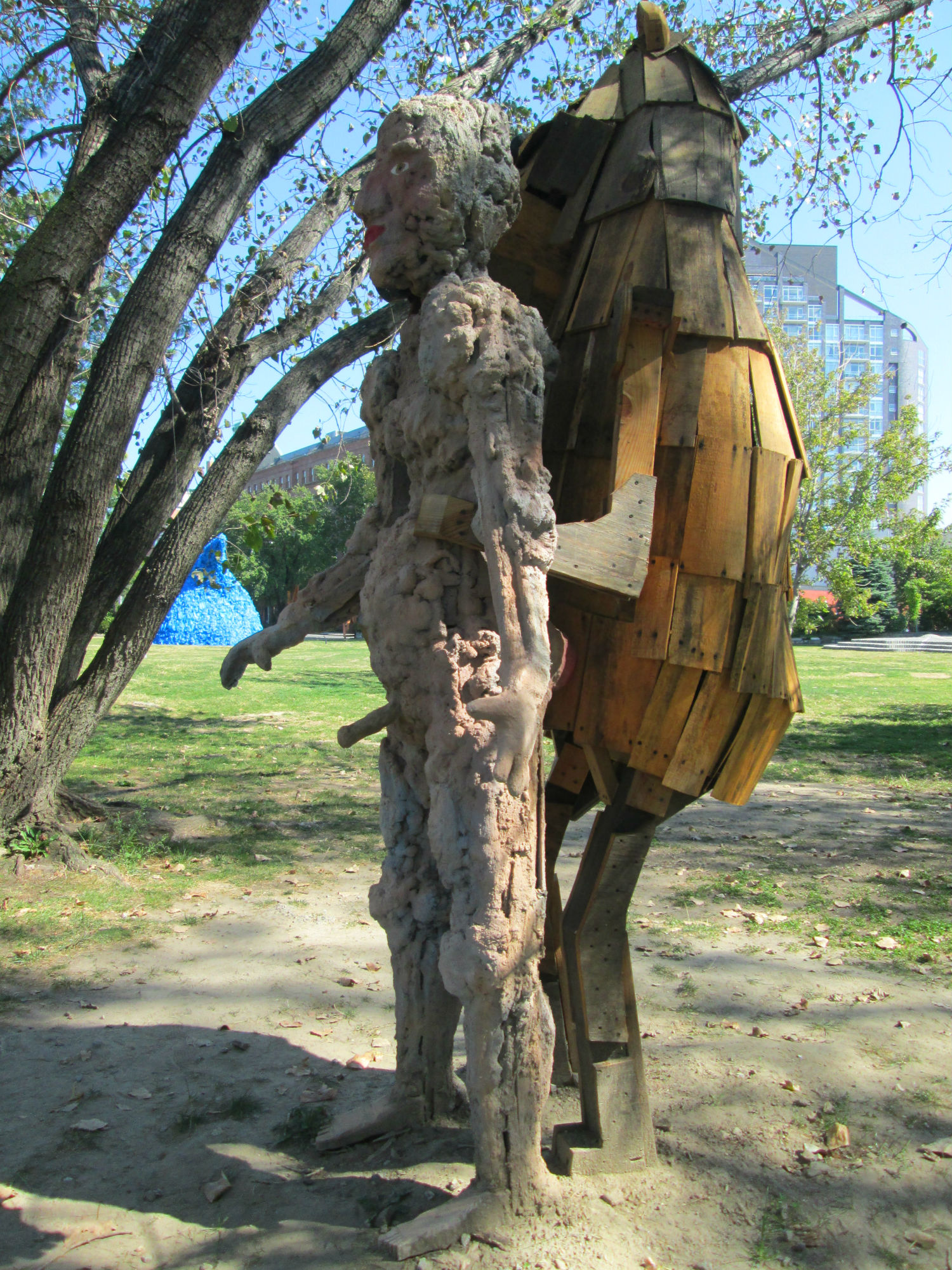 Bear Eats Man Thordis Adalsteinsdottir new york sculpture