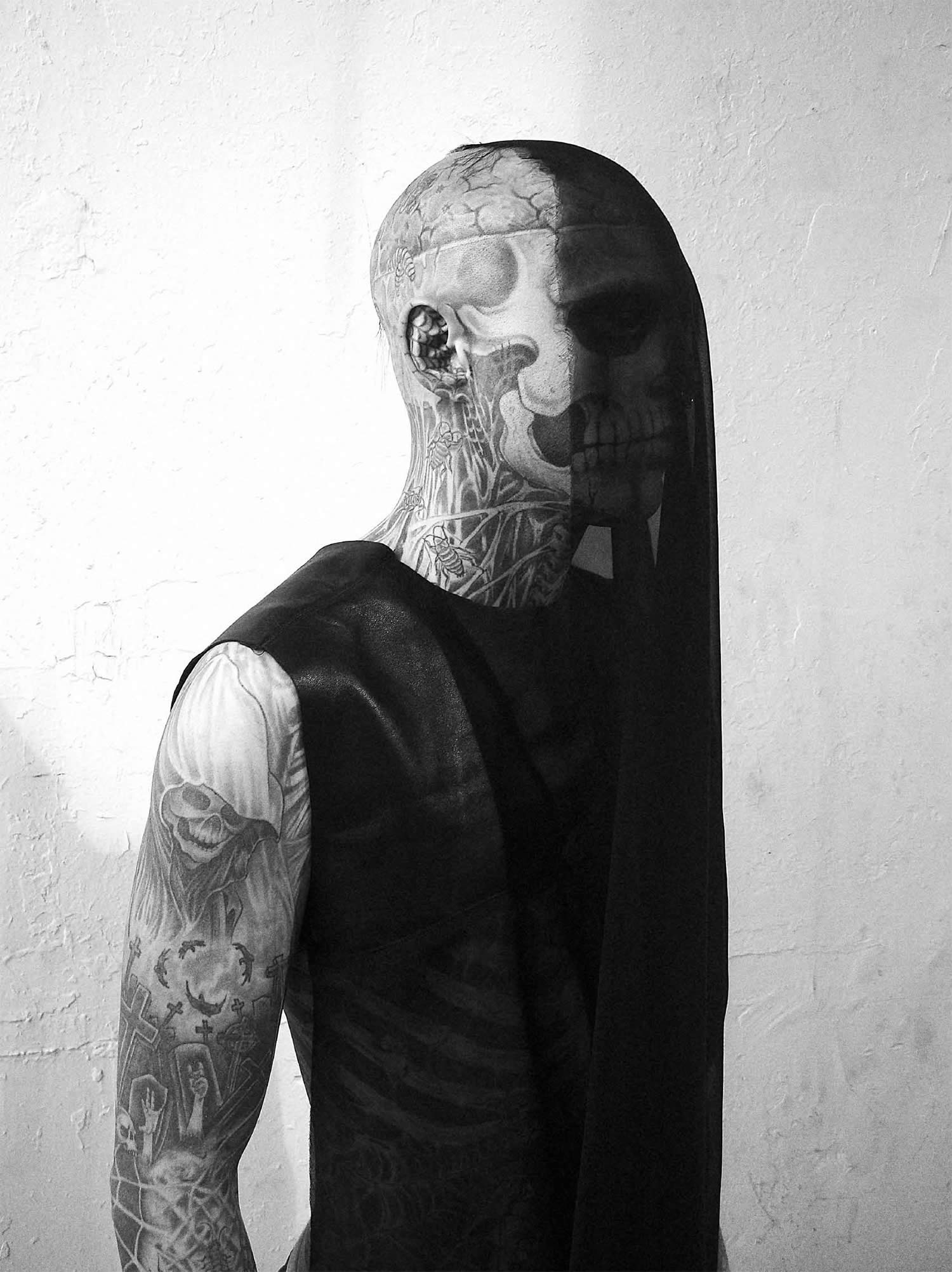 rick genest for mugler