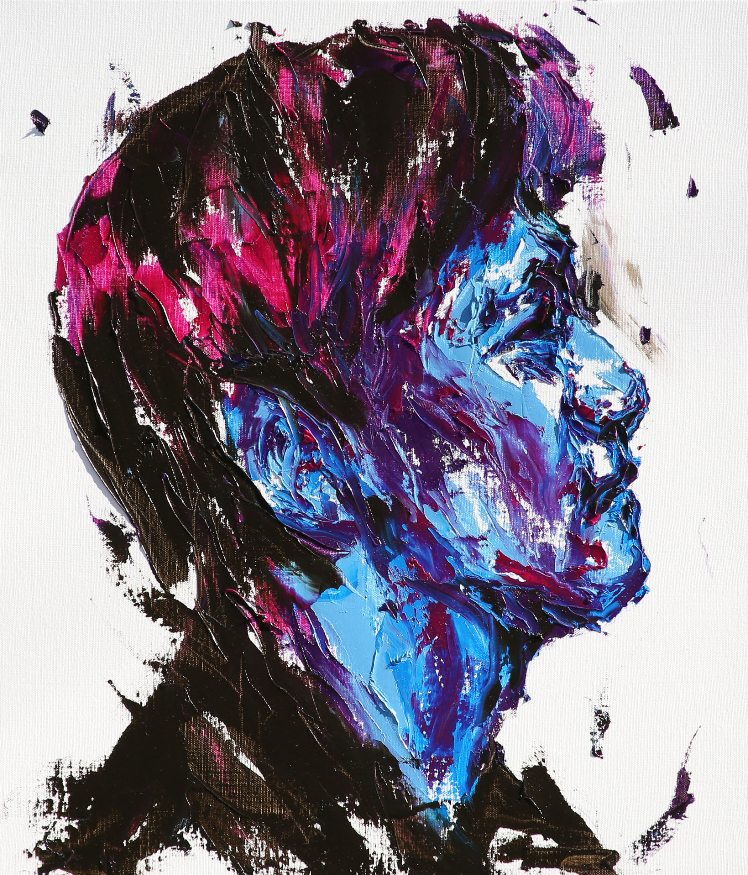 LIm Cheol hee paintings colour abstract portrait