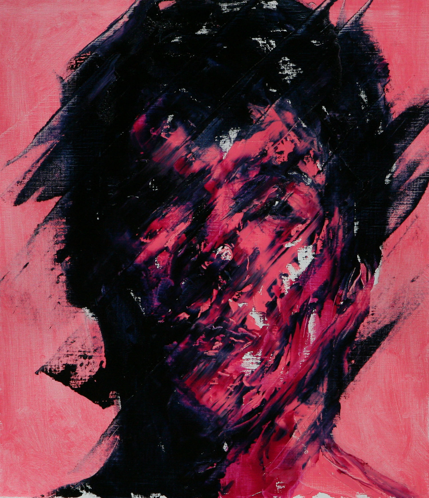 LIm Cheol hee paintings colour abstract portrait