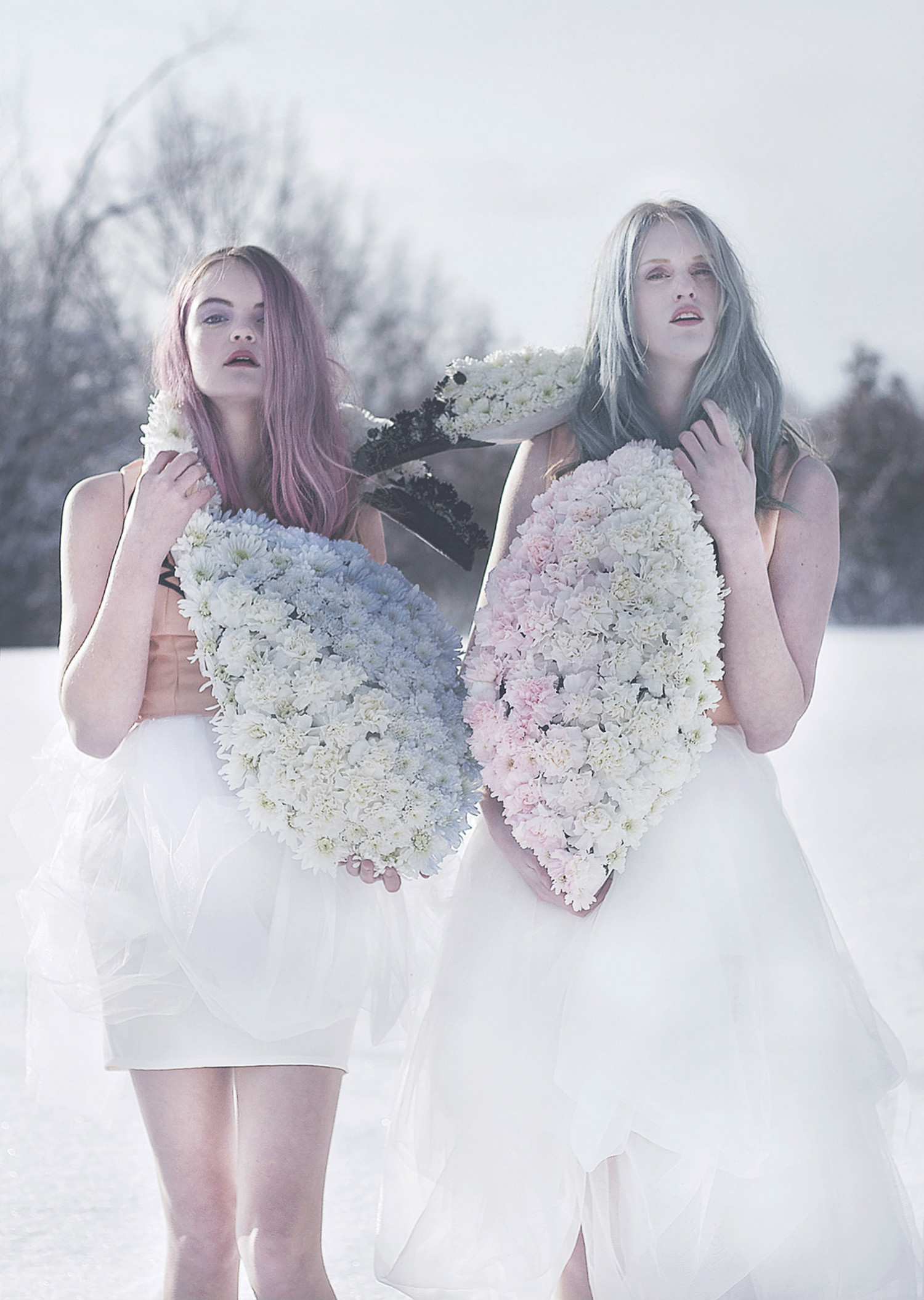 gerald larocque photography surreal fashion winter fantasy