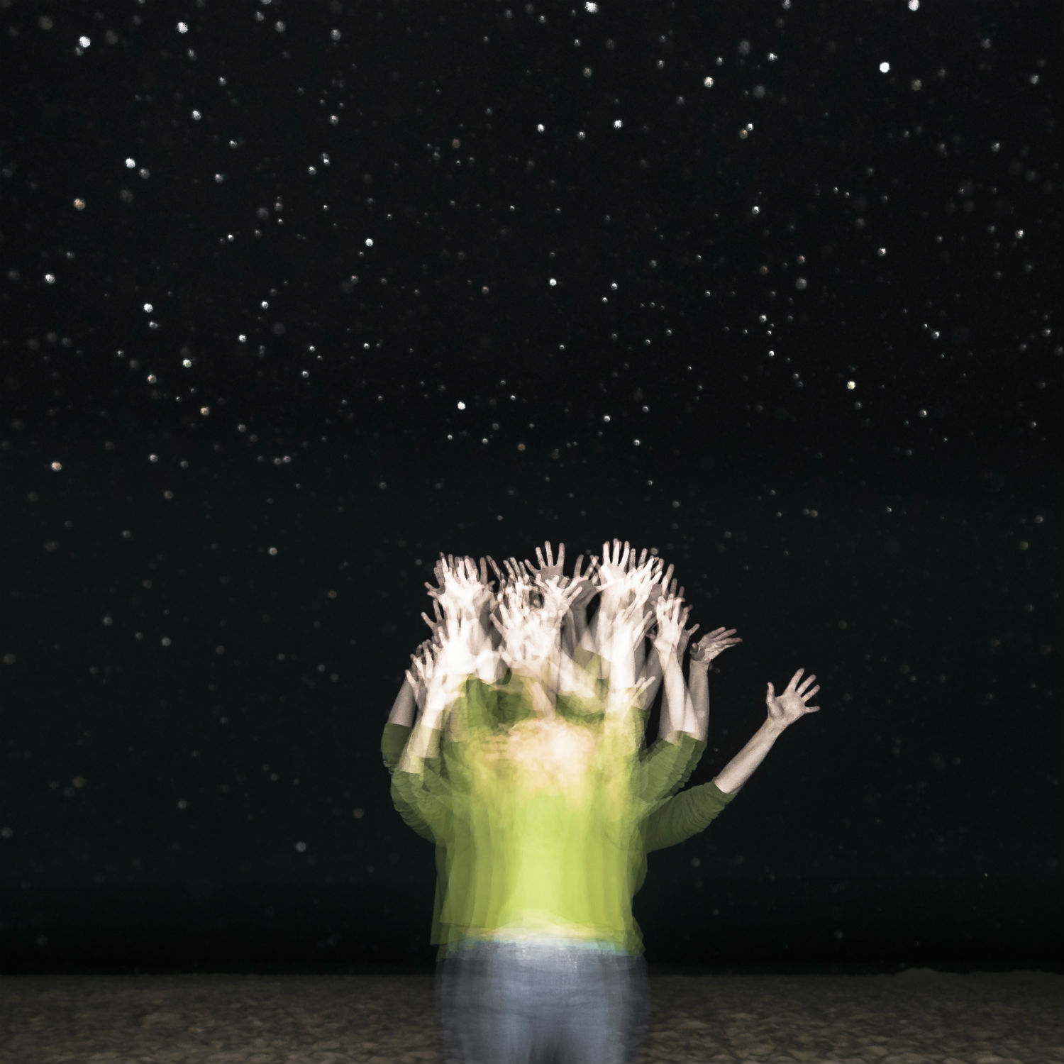 Patrick Lienin photography night sky body movement