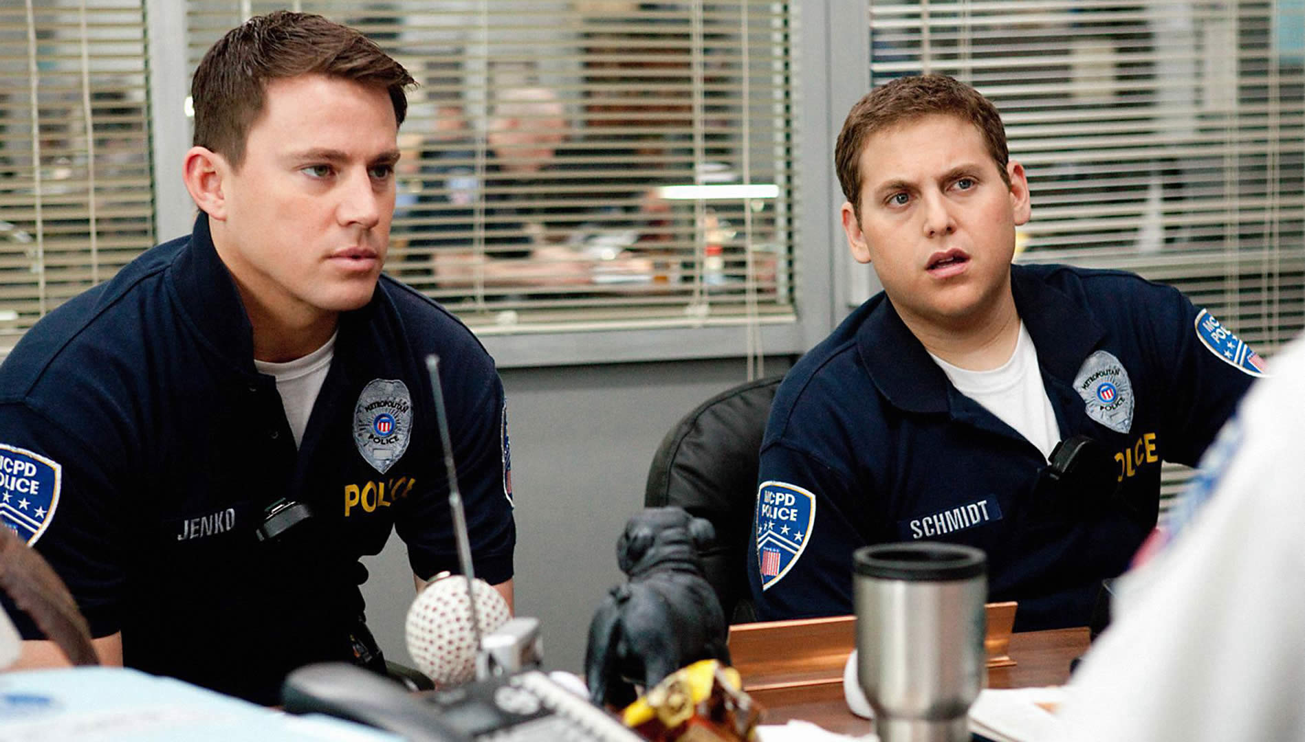 police officers in 22 jump street movie