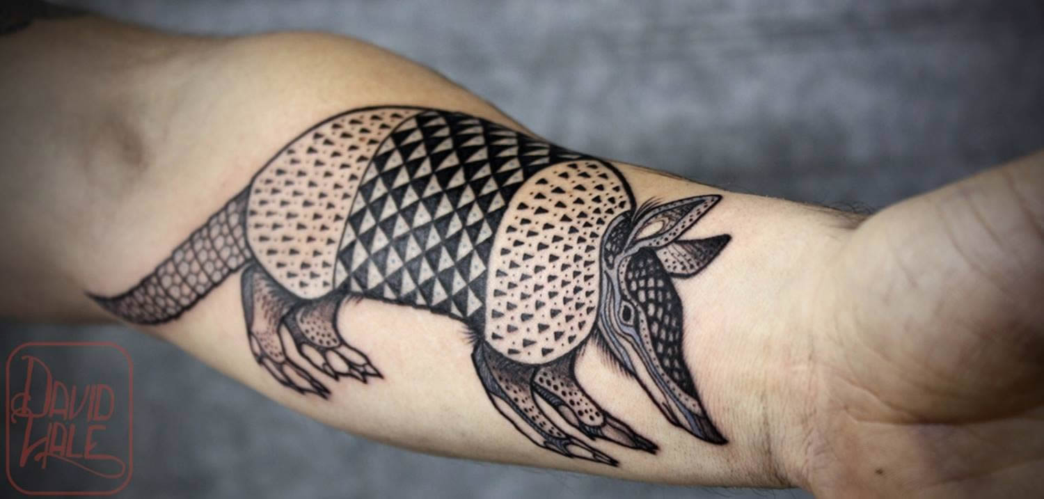 patterned tattoo by david hale