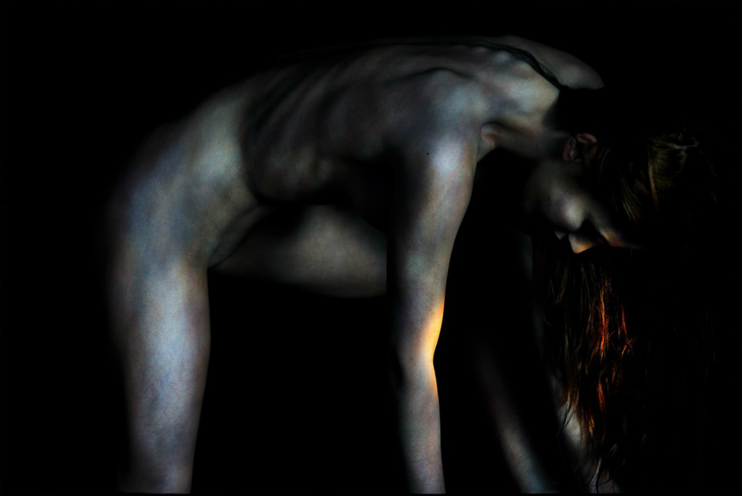 bill henson photographer dark beauty portrait body nude.