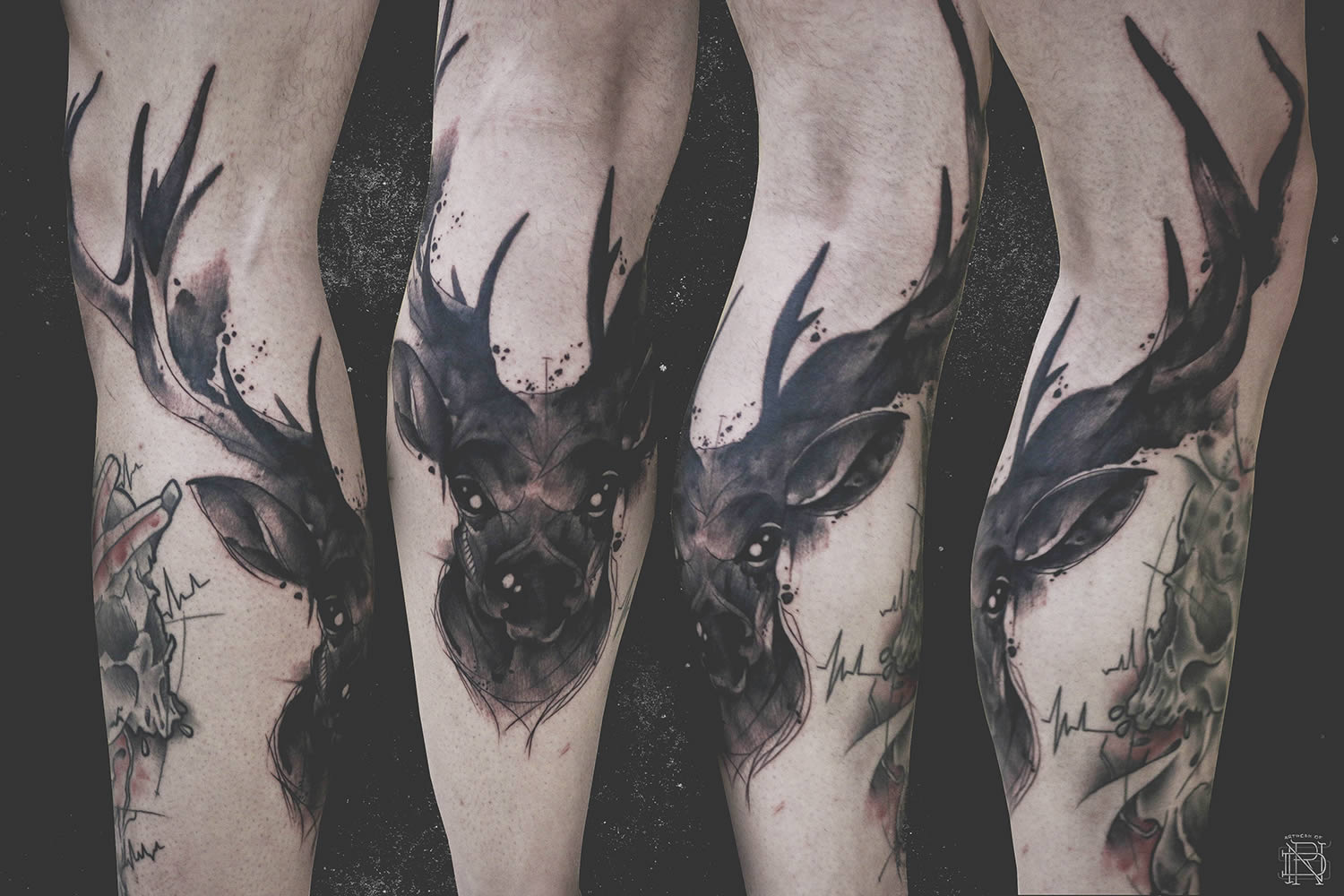 𝑹𝒆𝒂𝒍𝒊𝒔𝒕𝒊𝒄 𝑫𝒆𝒆𝒓 𝑻𝒂𝒕𝒕𝒐𝒐  Deer tattoo Deer tattoo  designs Stag tattoo