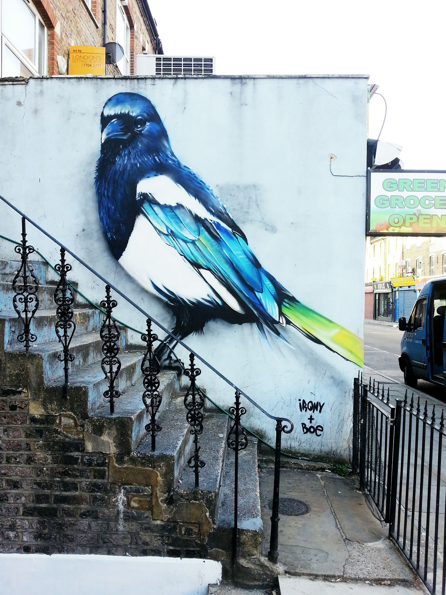 Irony’s Graffiti Burns Up London | Scene360