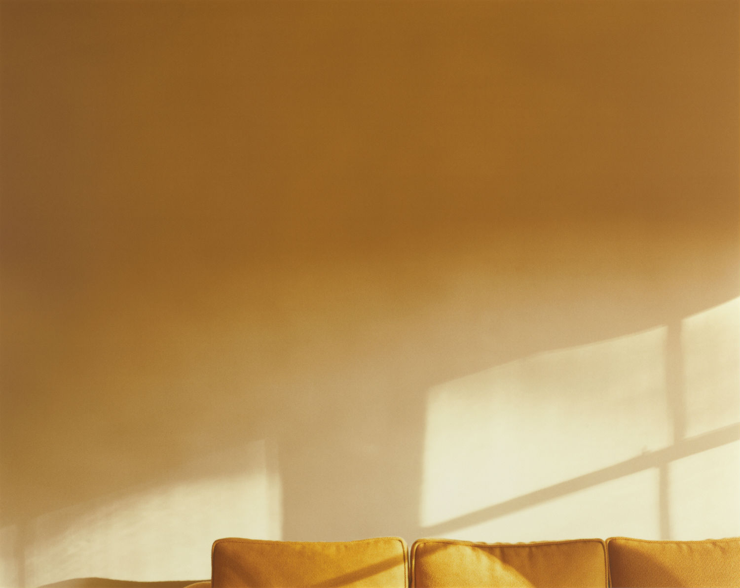 uta barth colour photography light golden sofa