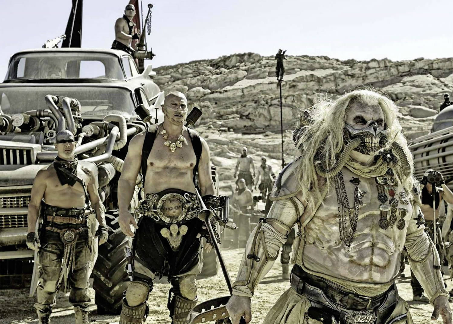 incredible villians in max mad: fury road