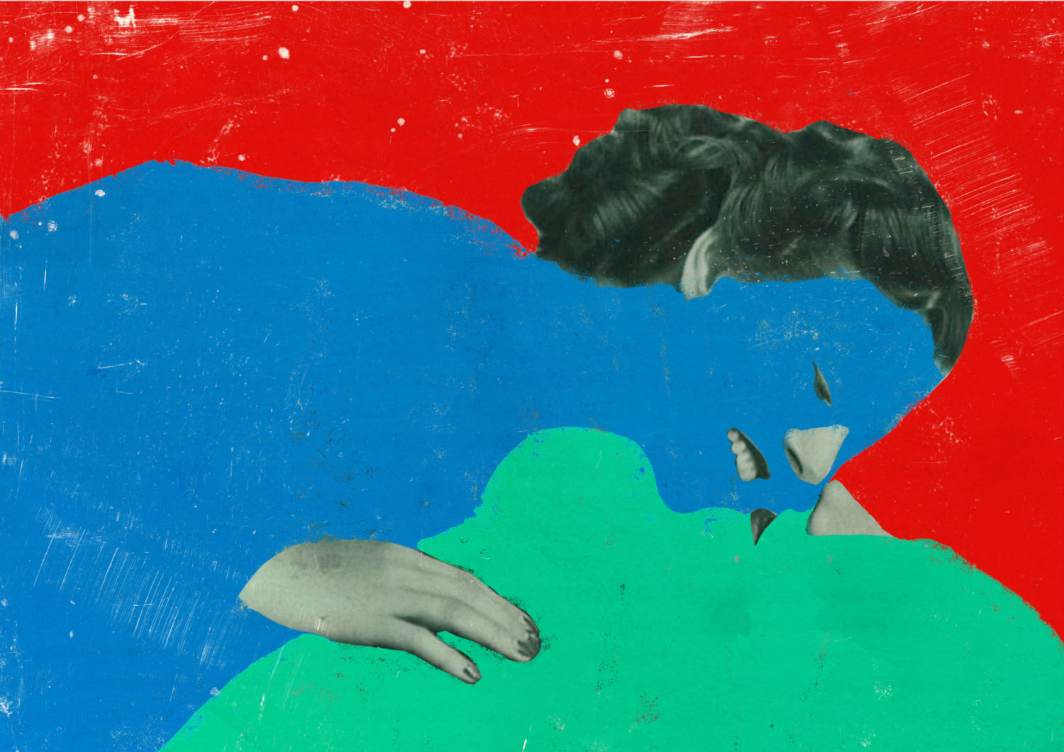 raphaëlle martin illustrations abstract colour complex love