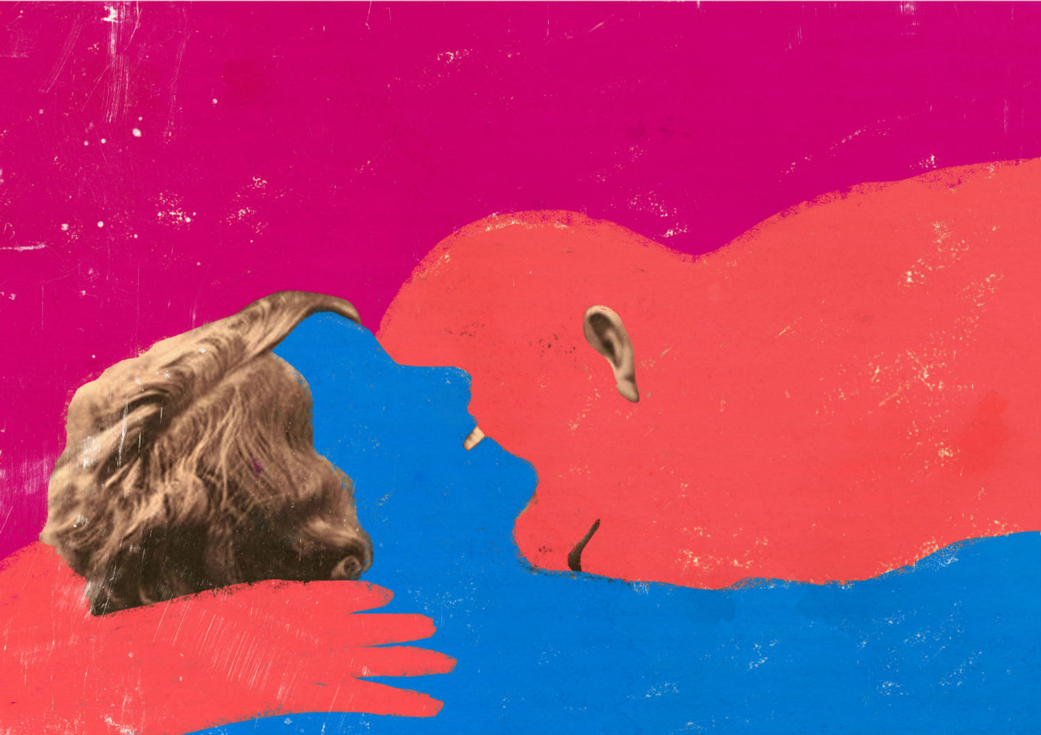 raphaëlle martin illustrations abstract colour complex love